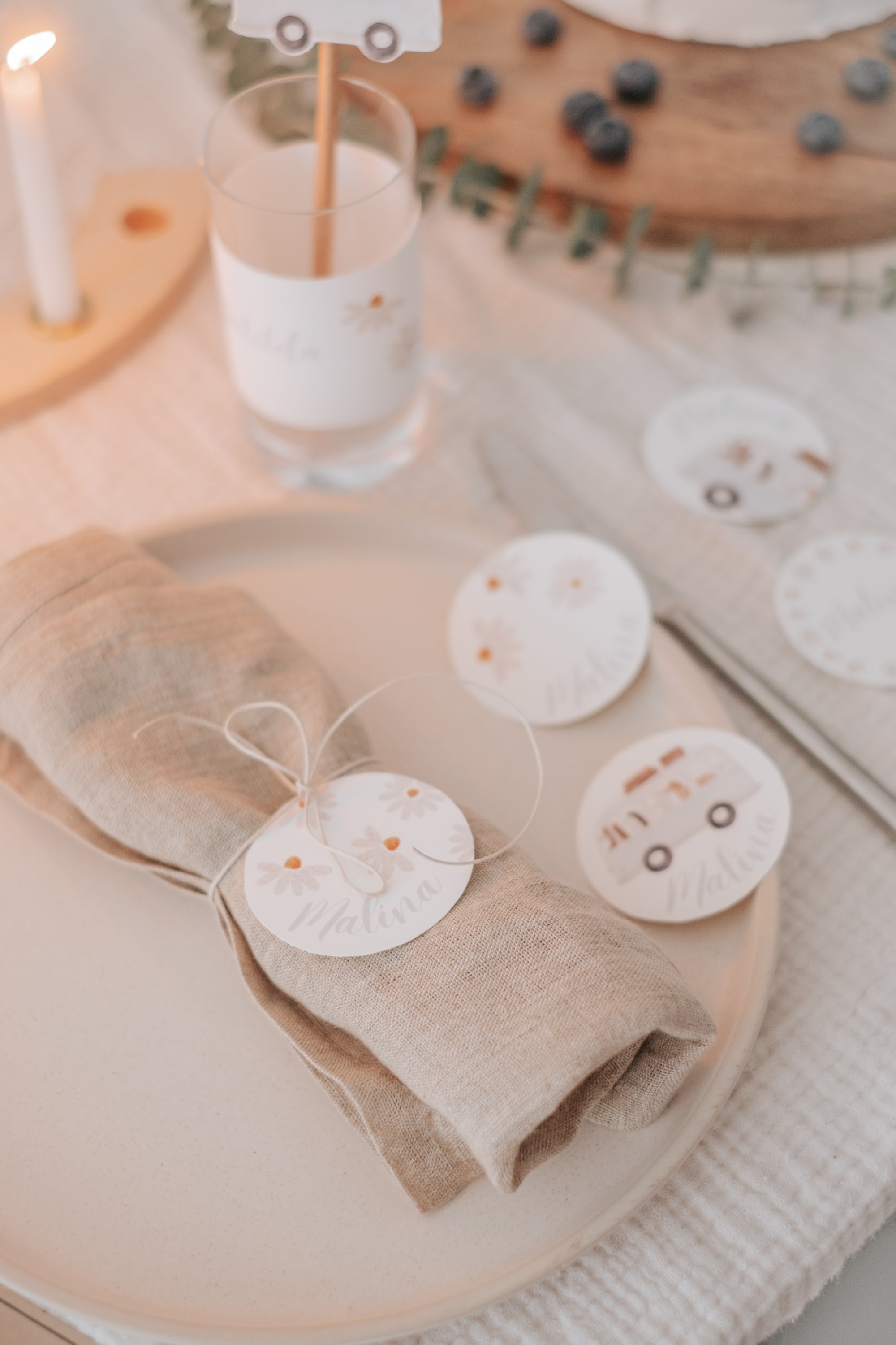 Geschenkanhänger Tierbus