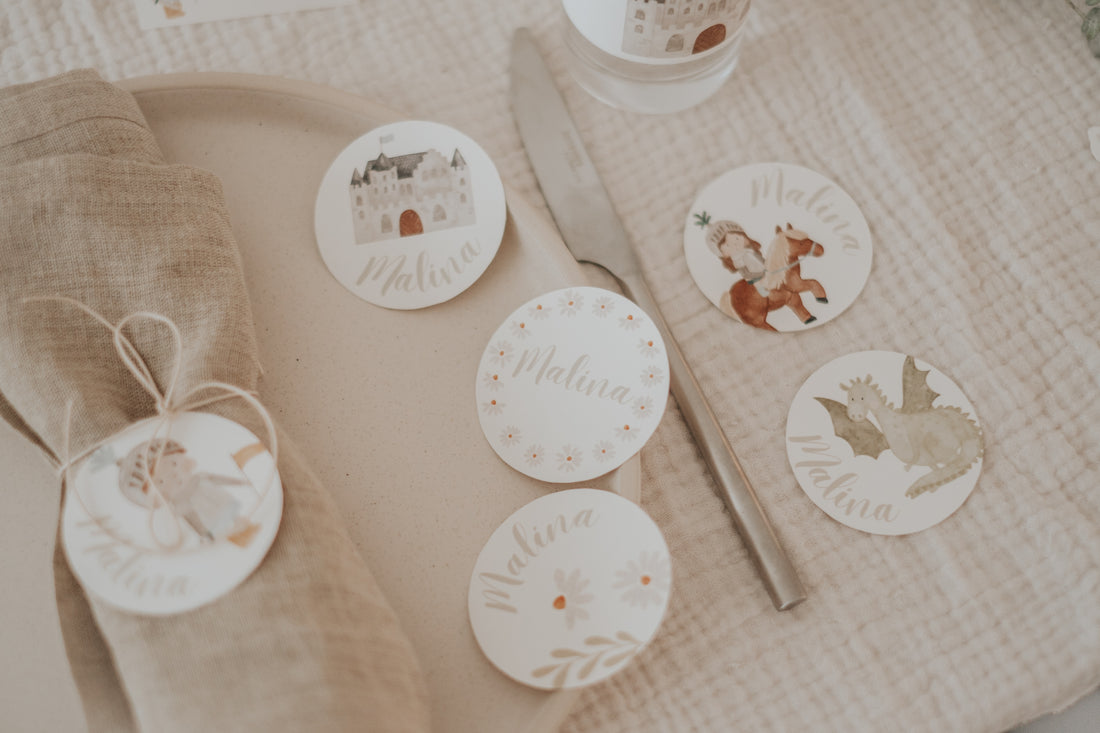 Geschenkanhänger Ritter