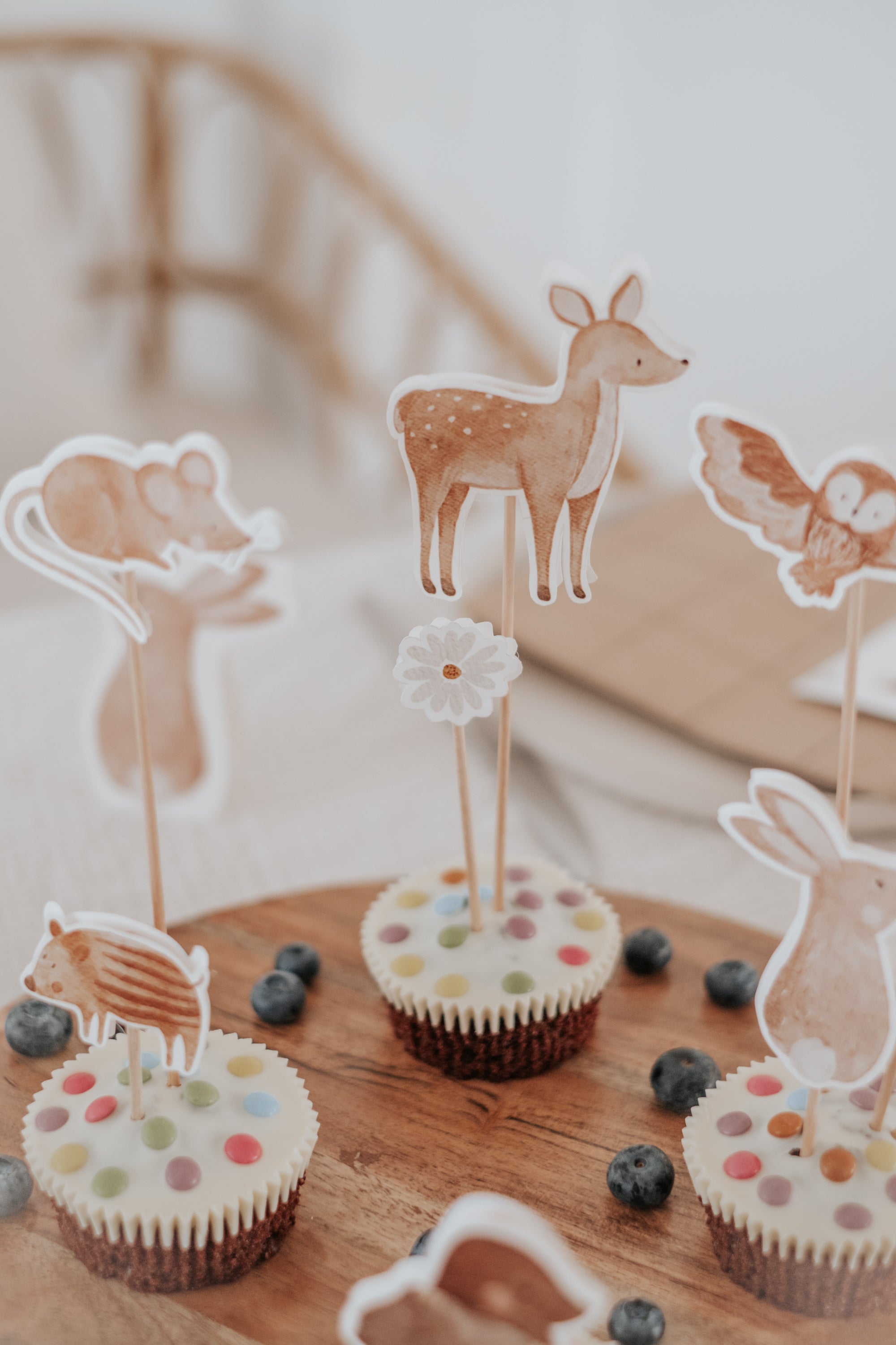 Caketopper Waldtiere