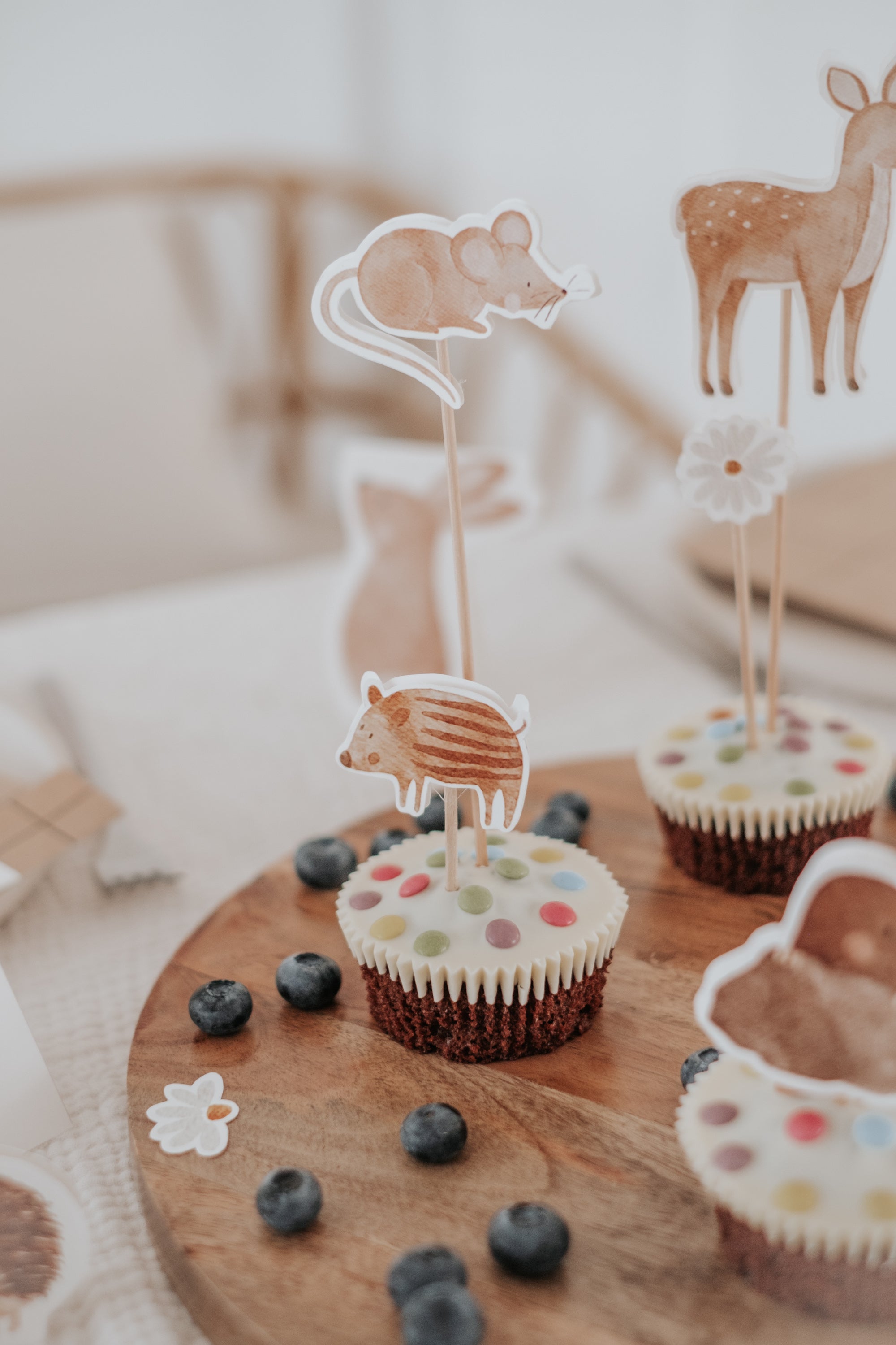 Caketopper Waldtiere