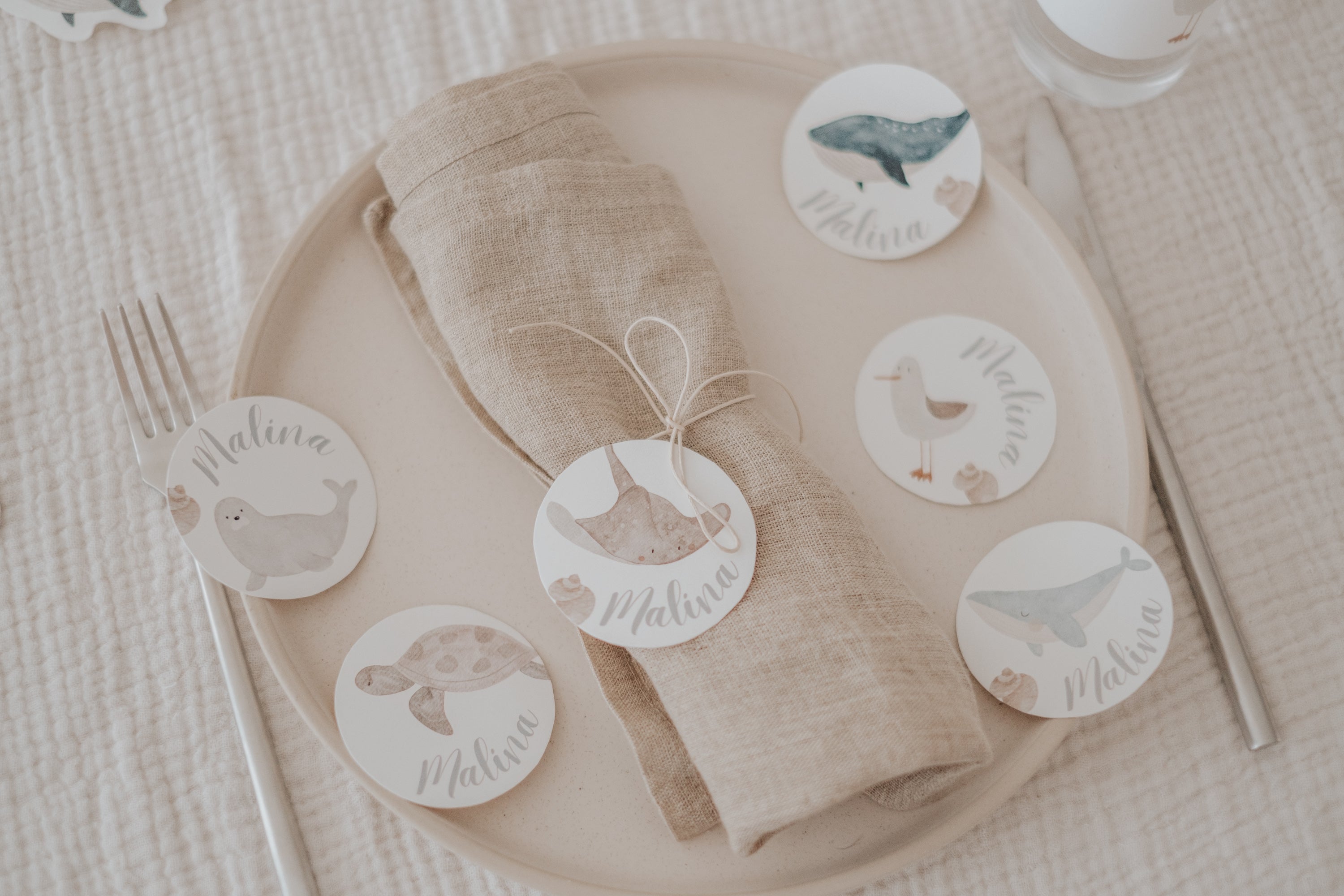 Geschenkanhänger Meer