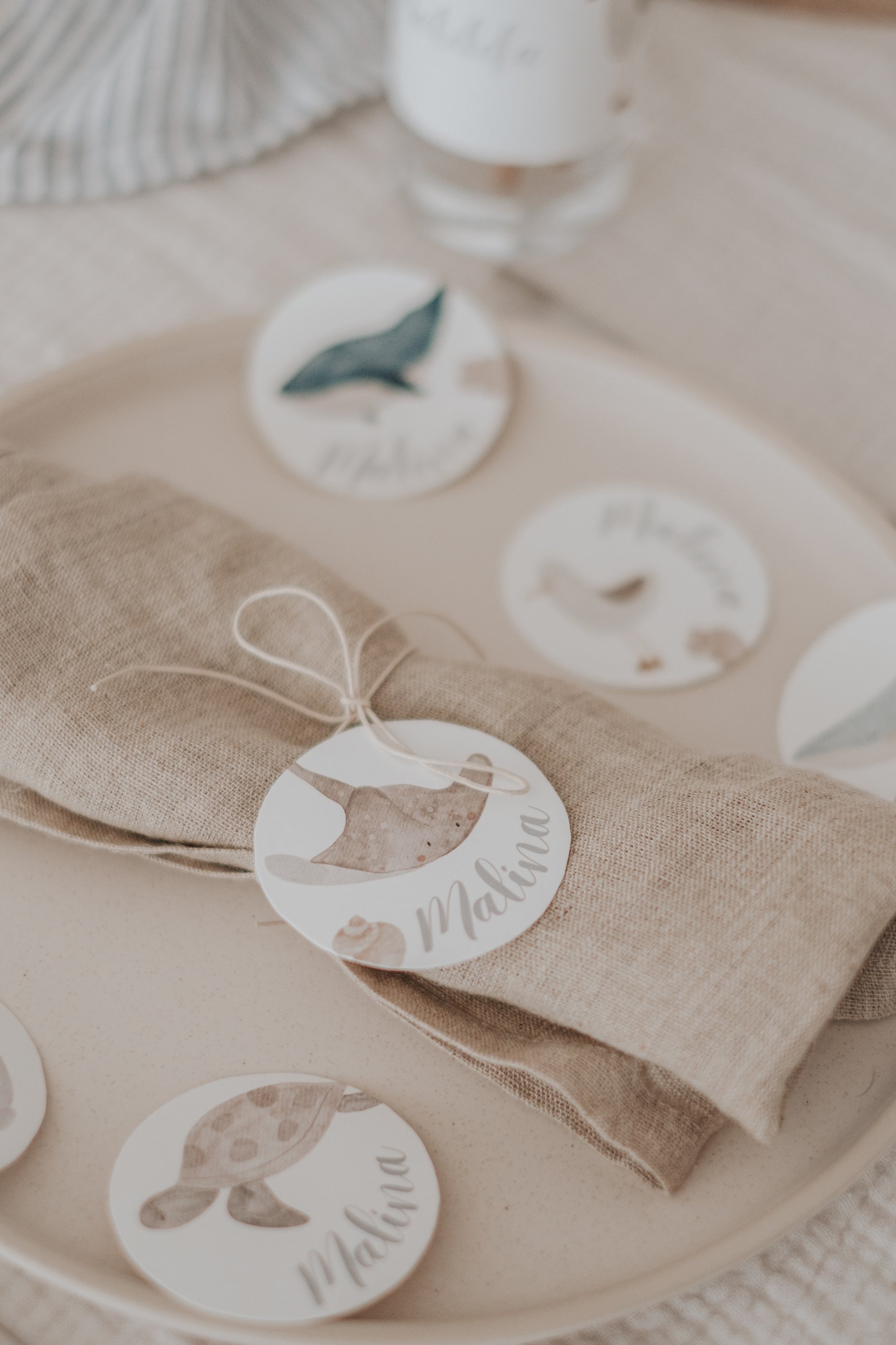 Geschenkanhänger Meer