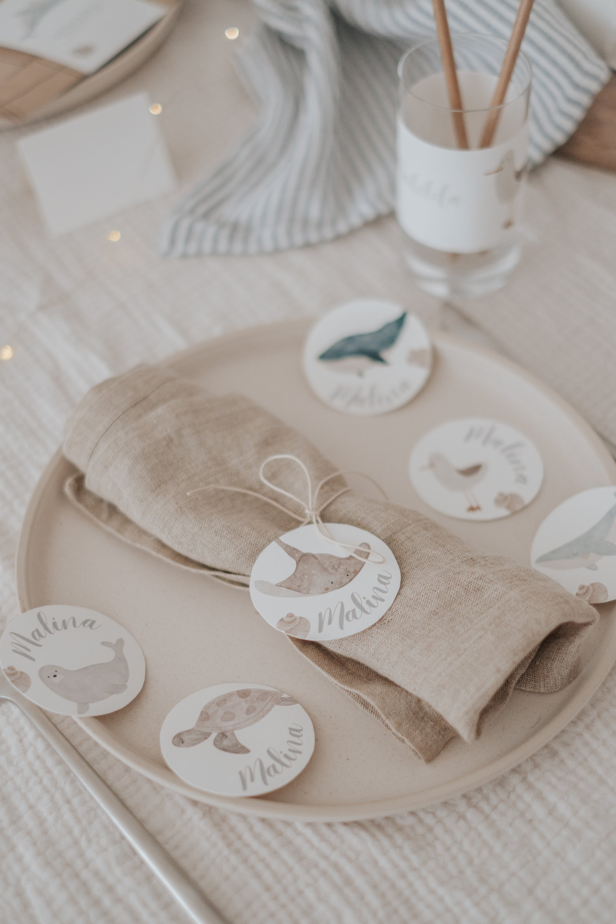 Geschenkanhänger Meer