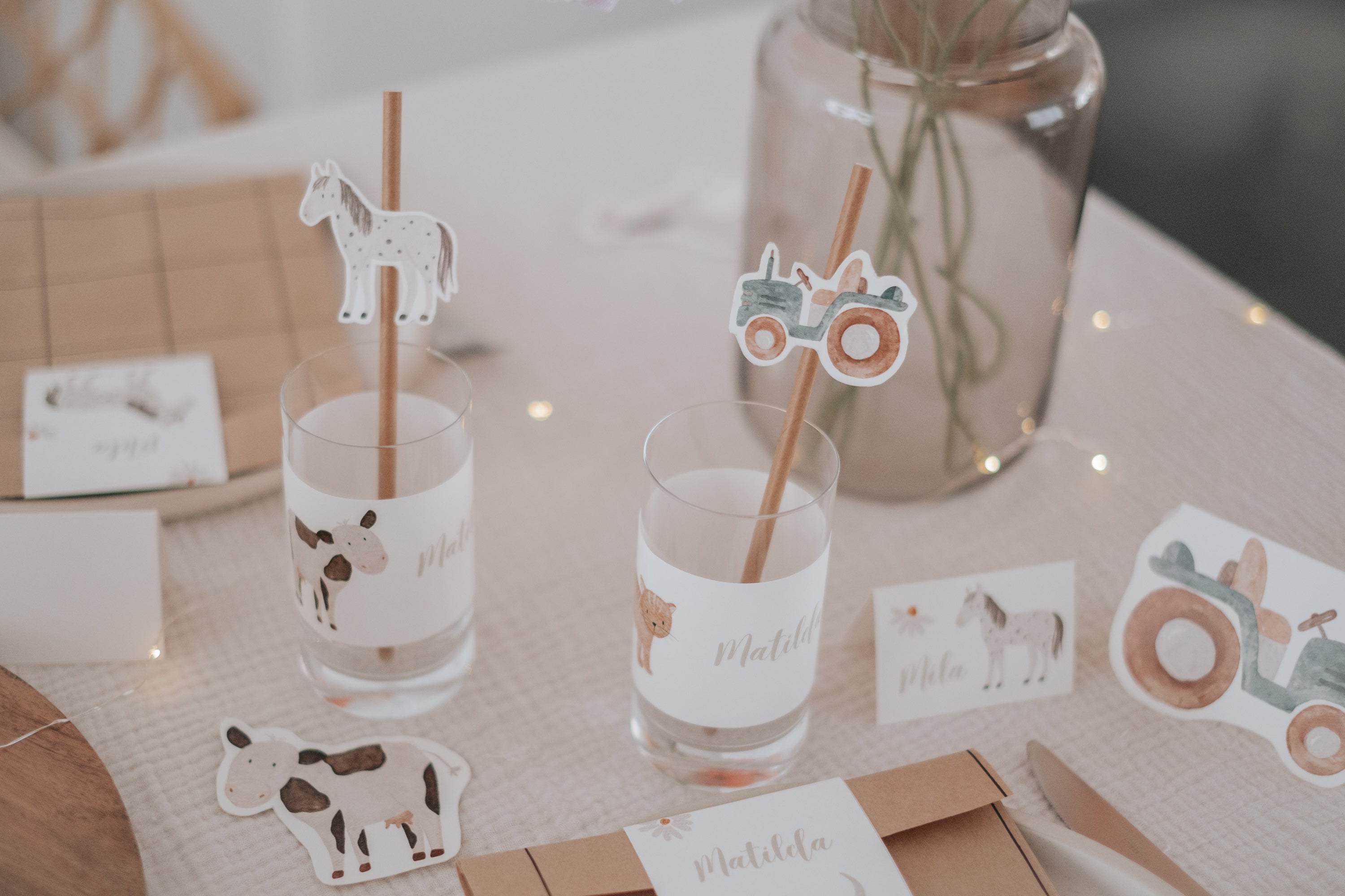 Banderolen Bauernhof