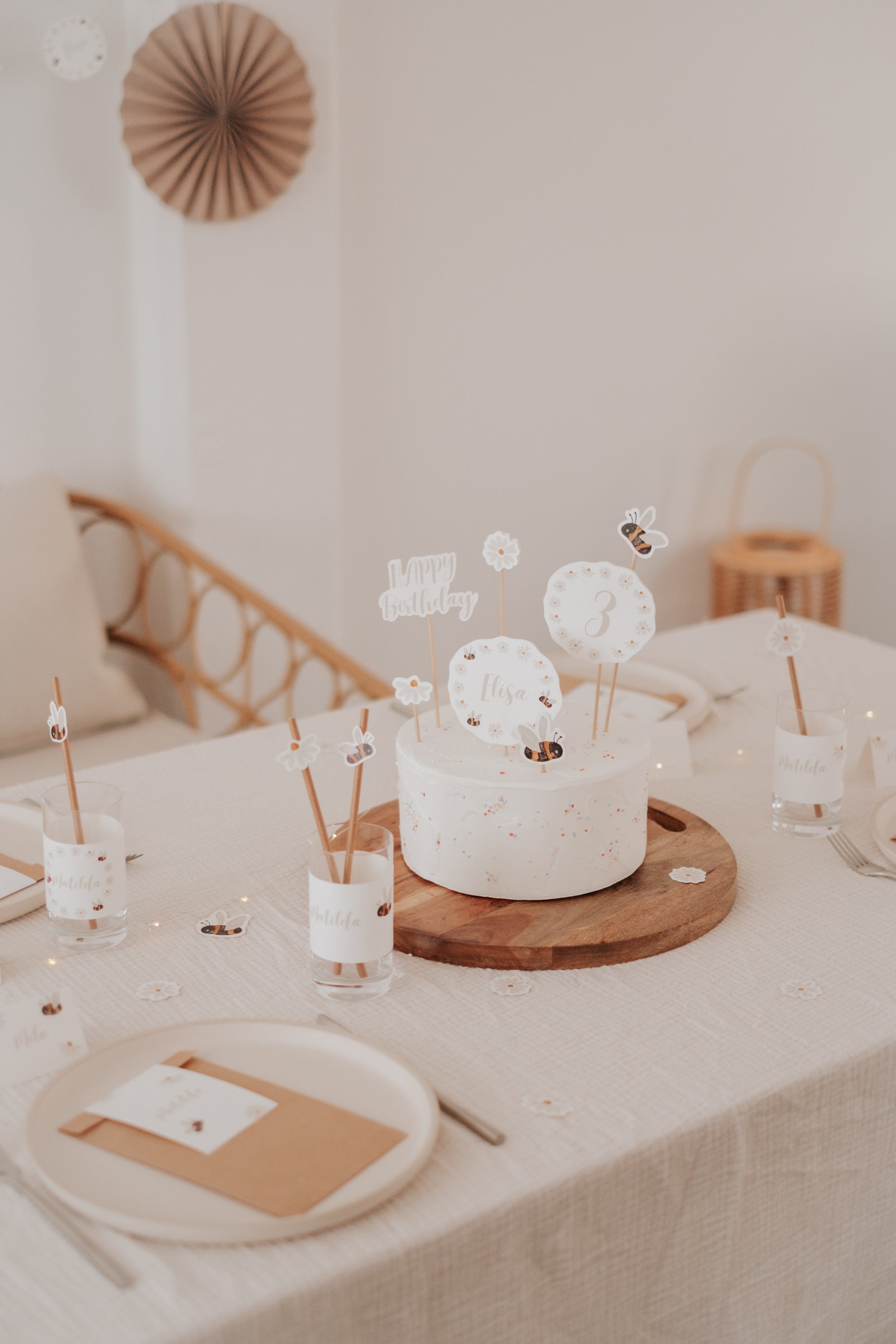 Caketopper Bienen
