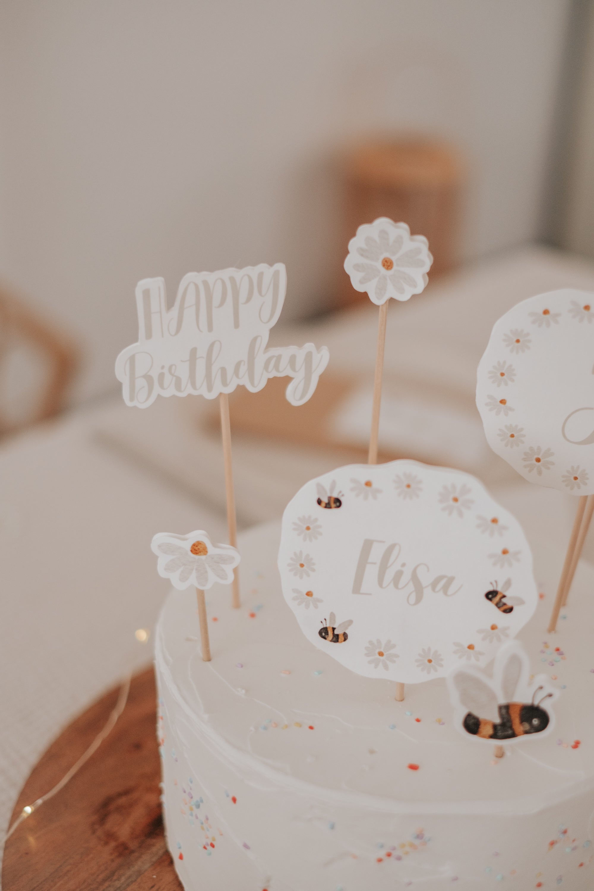 Caketopper Bienen