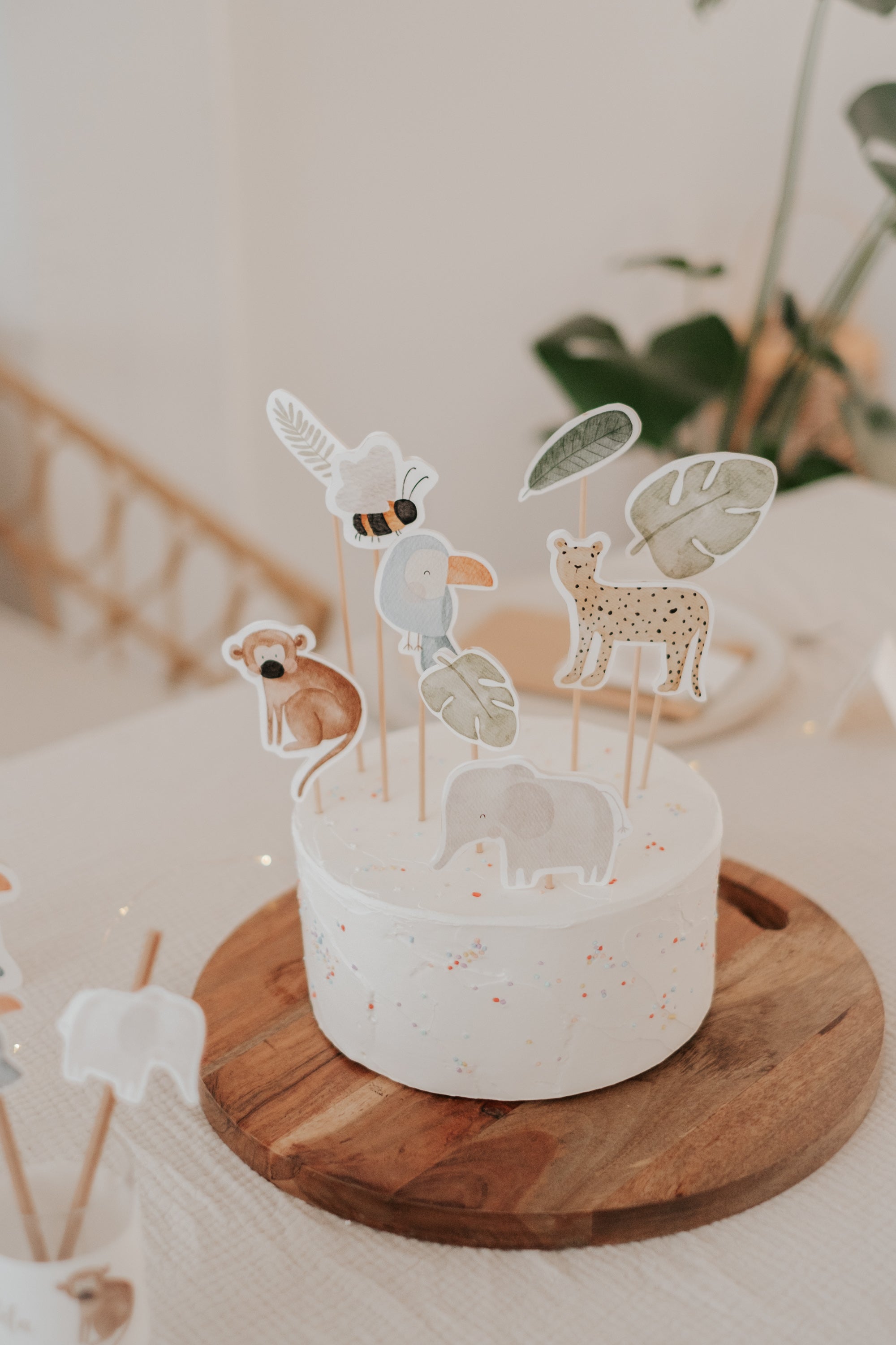 Caketopper Dschungel