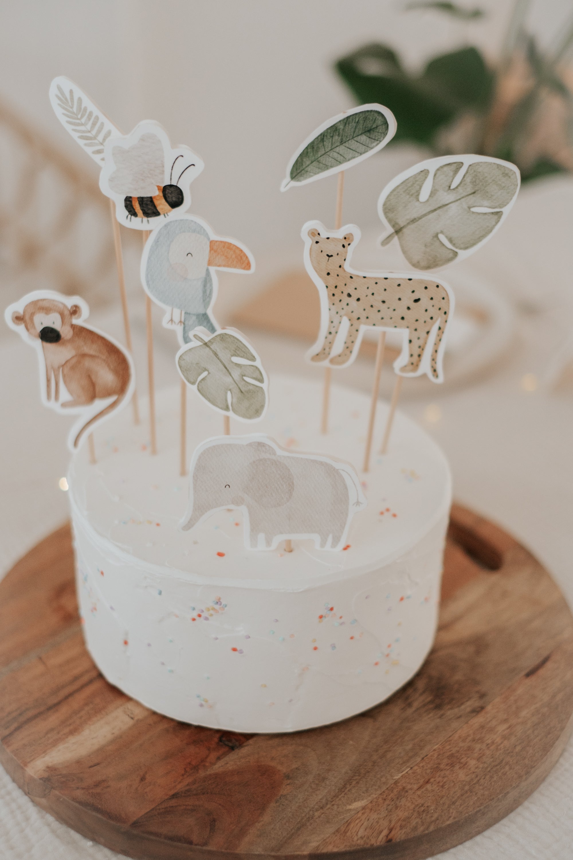Caketopper Dschungel