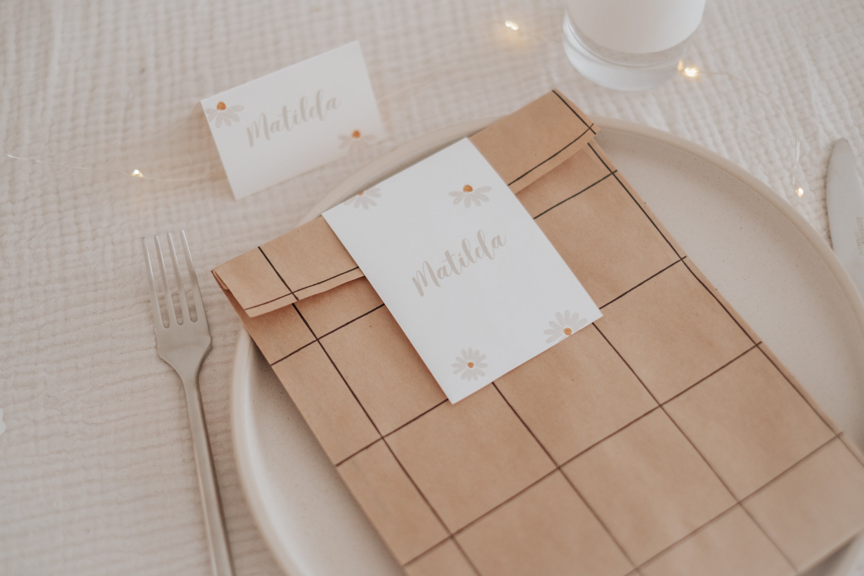 Geschenktüten Gänseblümchen