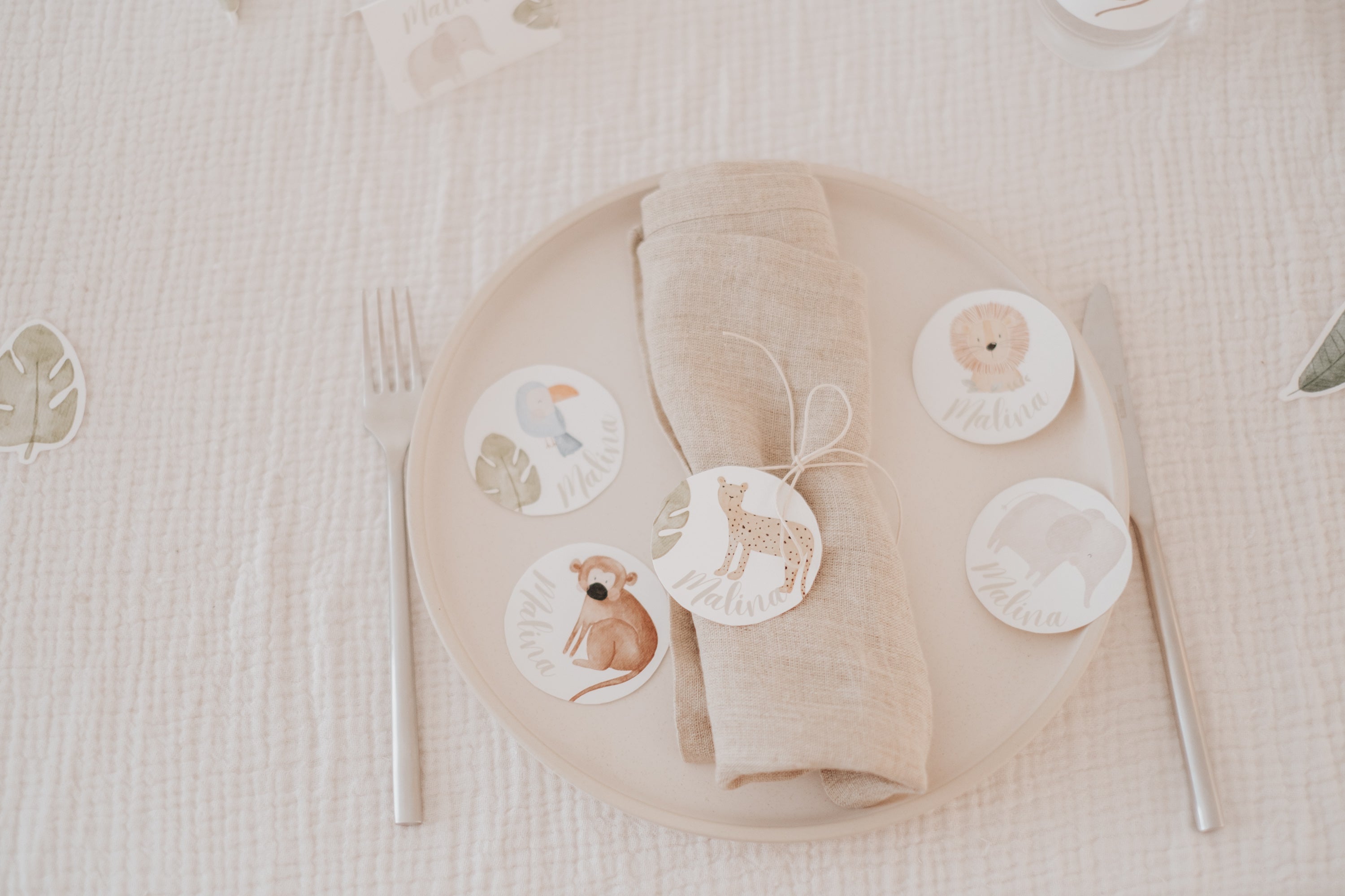 Geschenkanhänger Dschungel