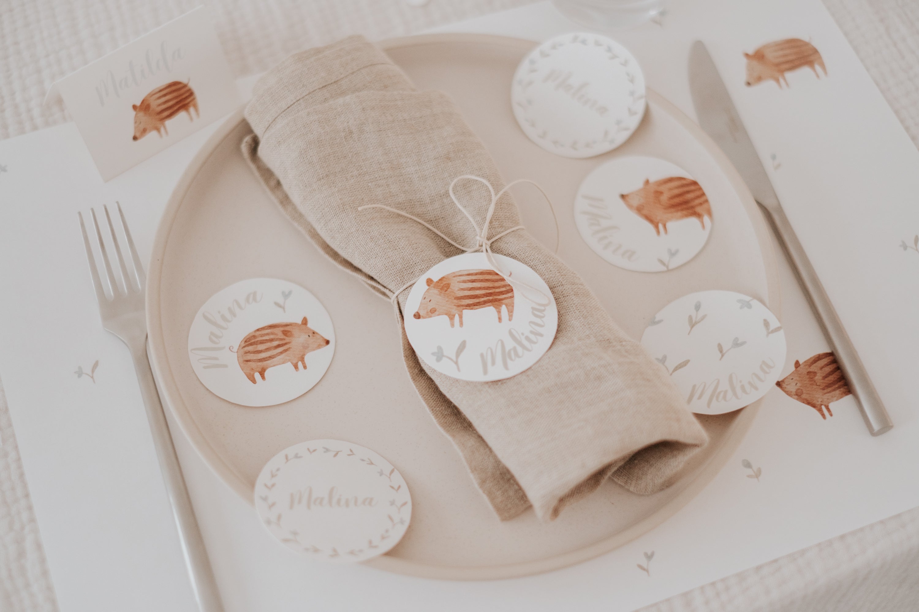 Geschenkanhänger Frischlinge