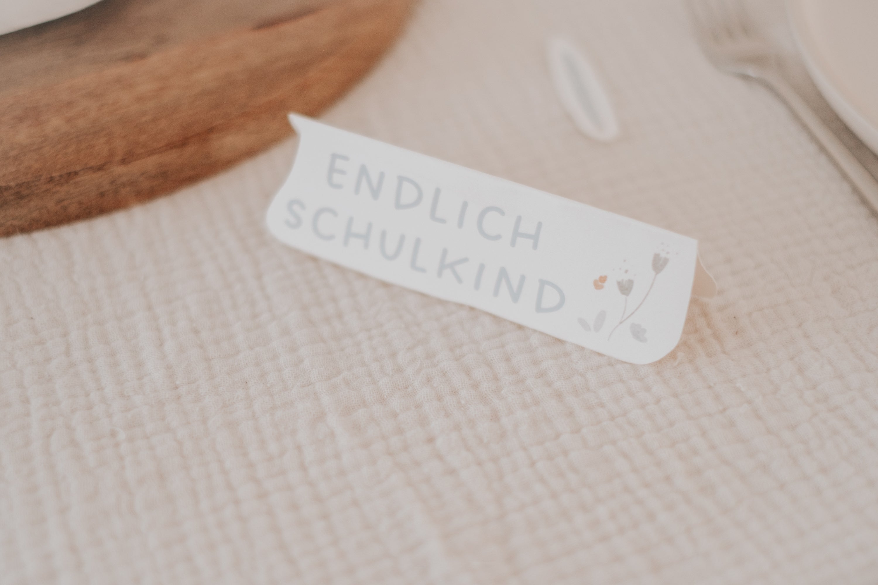 Tischdeko Schulanfang Eichhörnchen