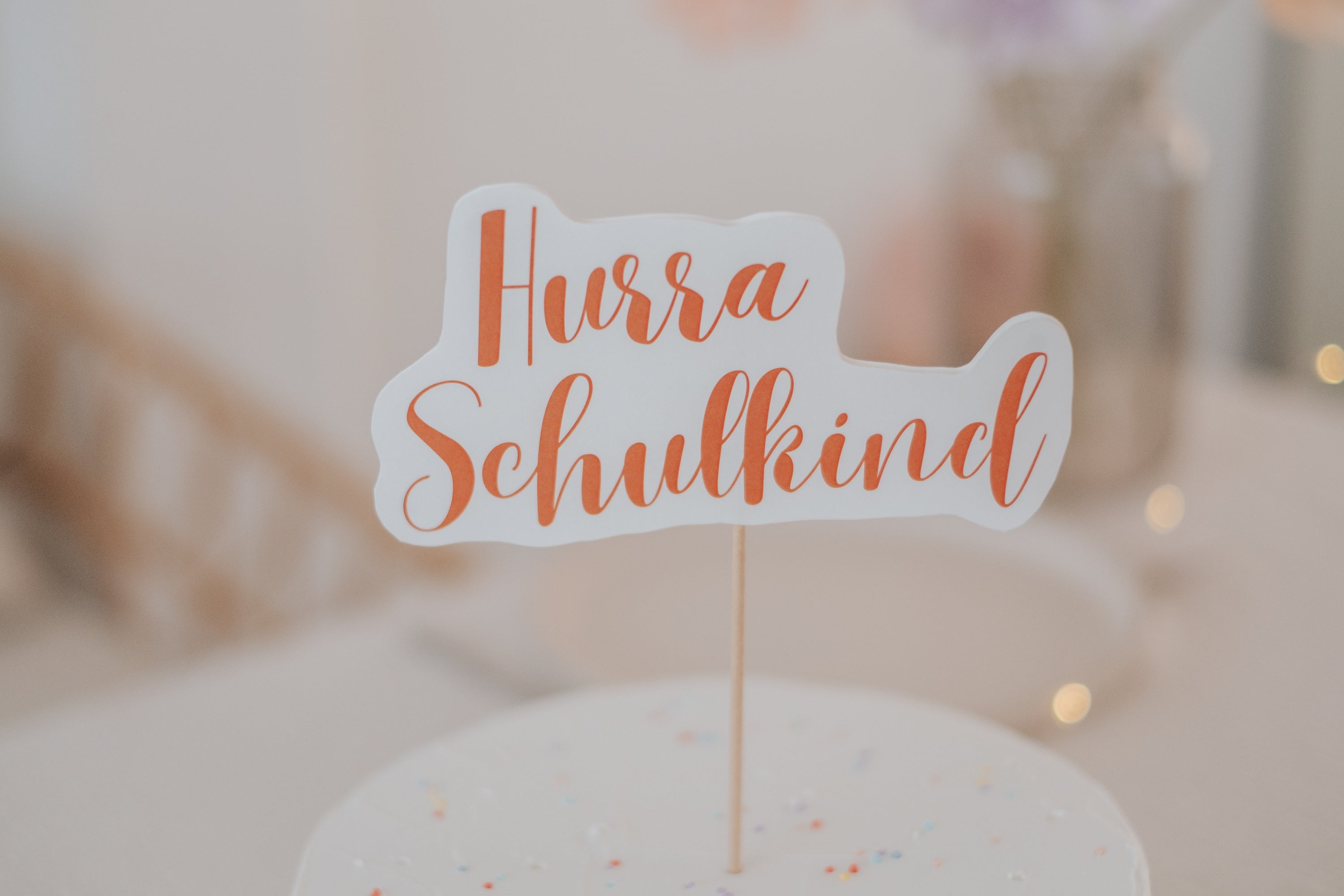 Caketopper Schulkind Name Schulanfang Eichhörnchen Schulanfang Raupe
