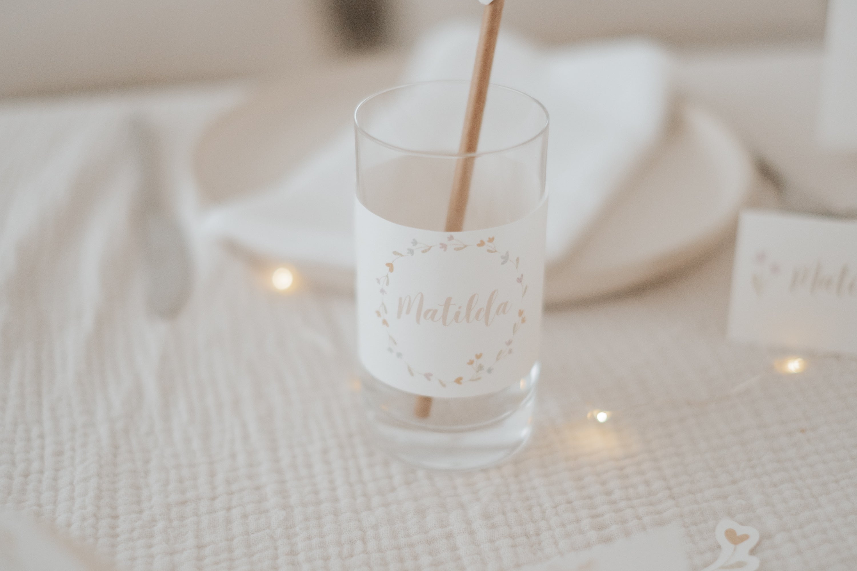 Set Taufe Blümchen - großes Bundle