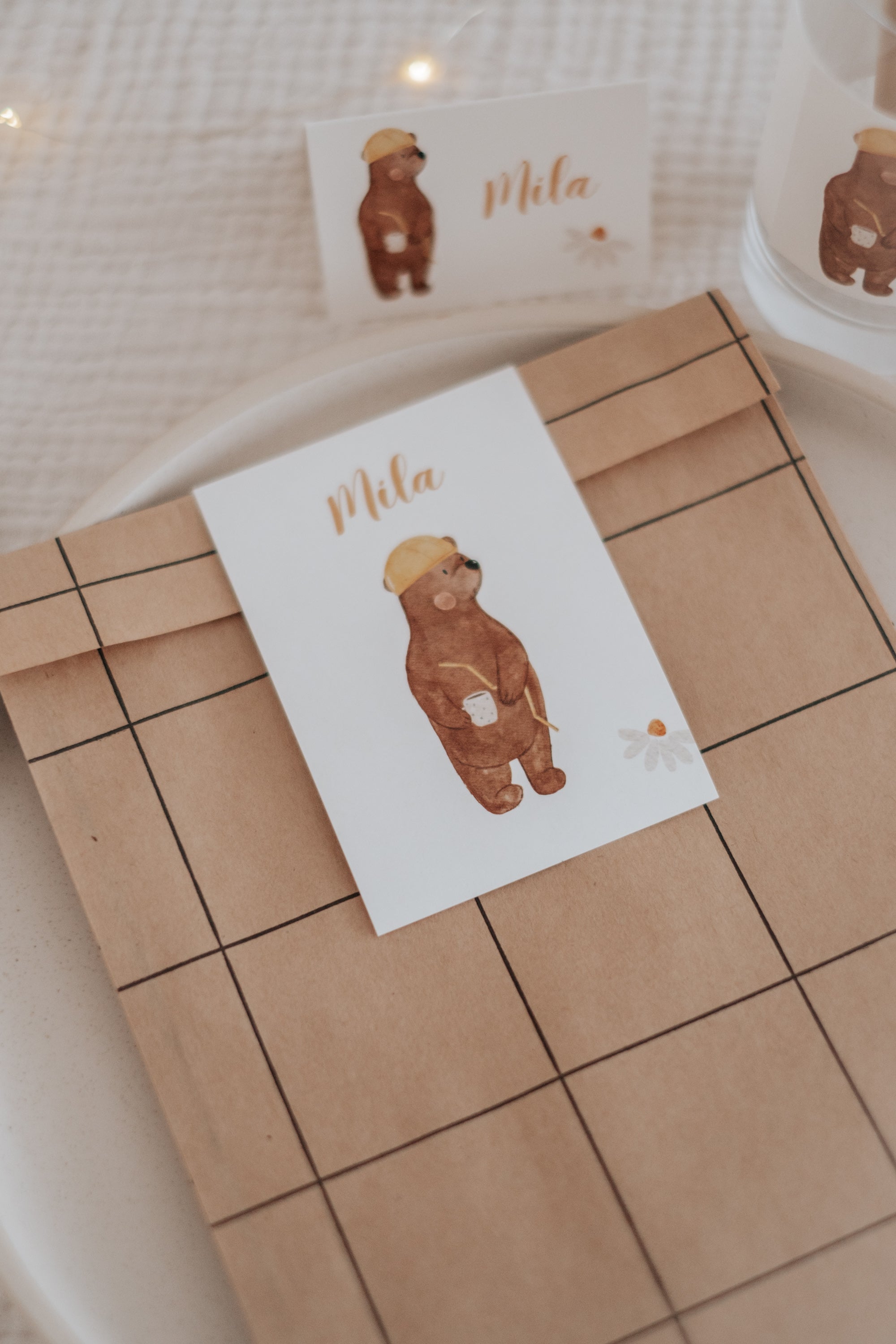 Geschenktüten Baustelle