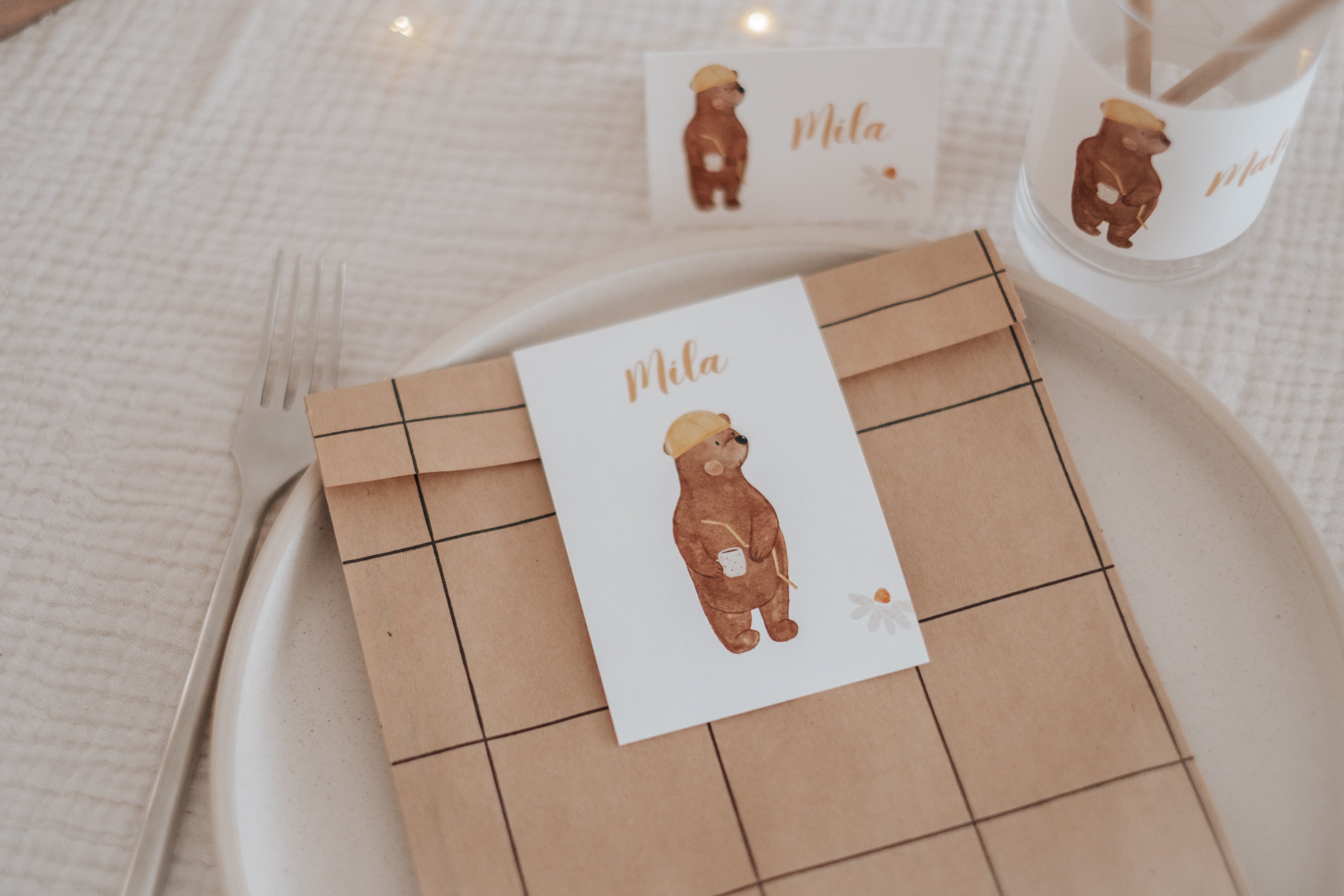 Geschenktüten Baustelle