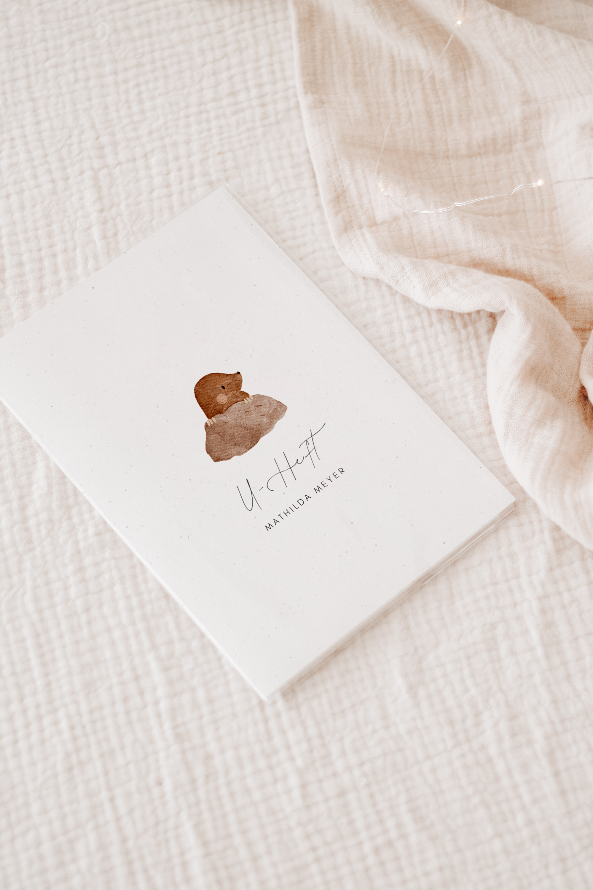 U-Heft Hülle Maulwurf