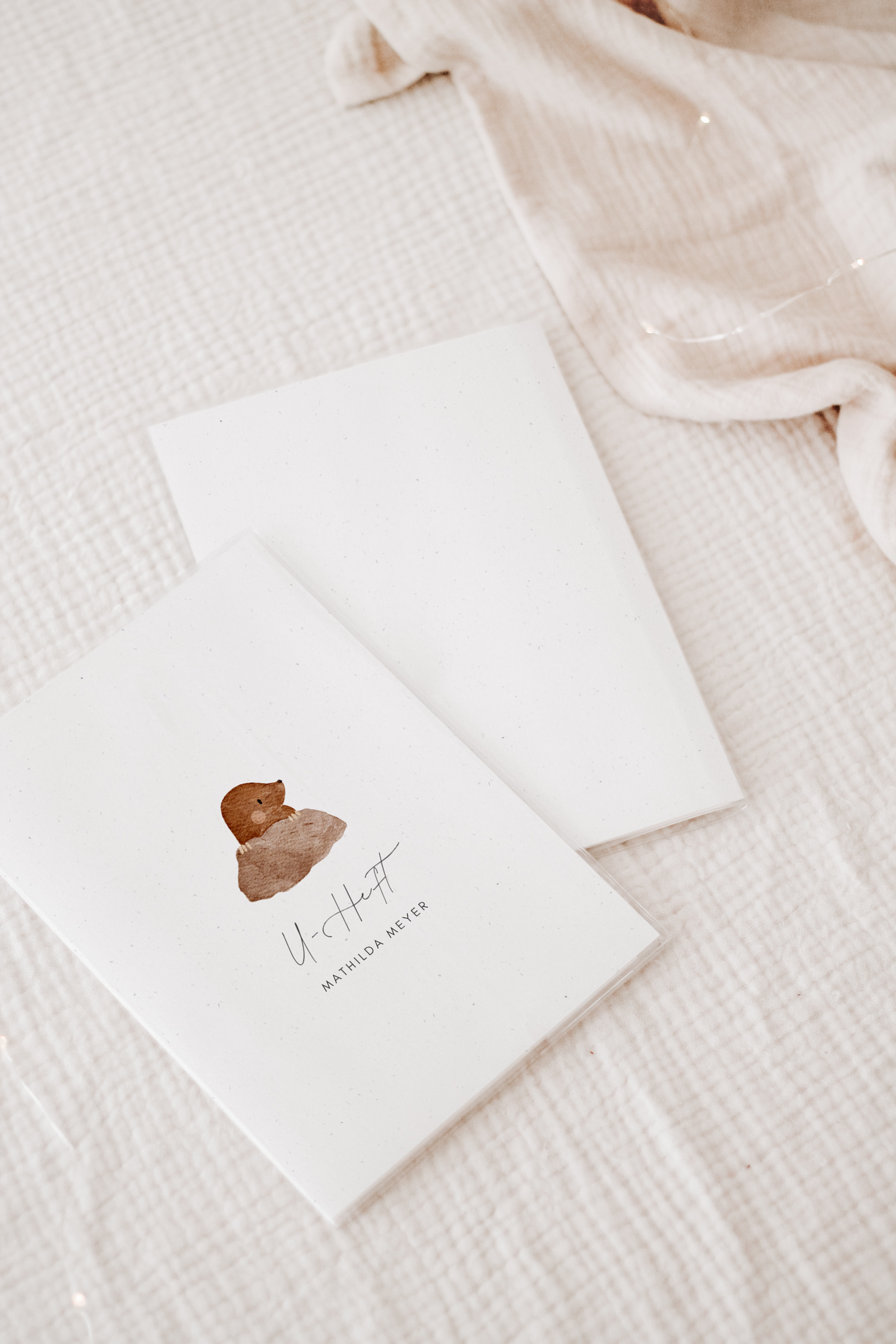 U-Heft Hülle Maulwurf