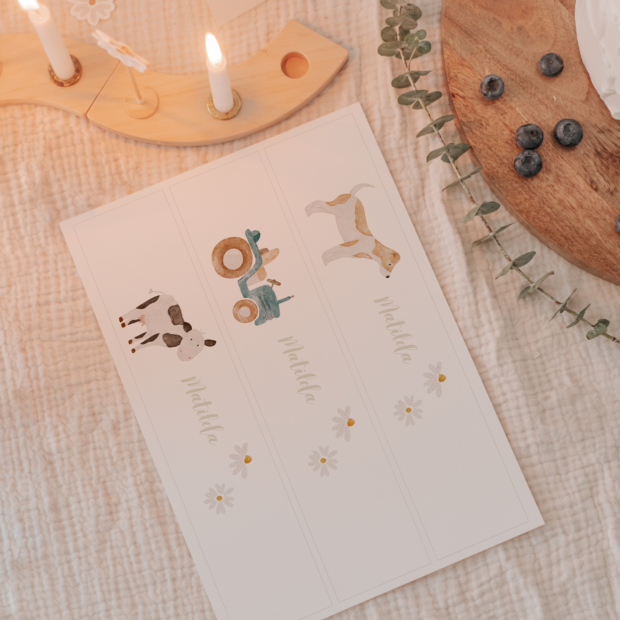 Banderolen Bauernhof