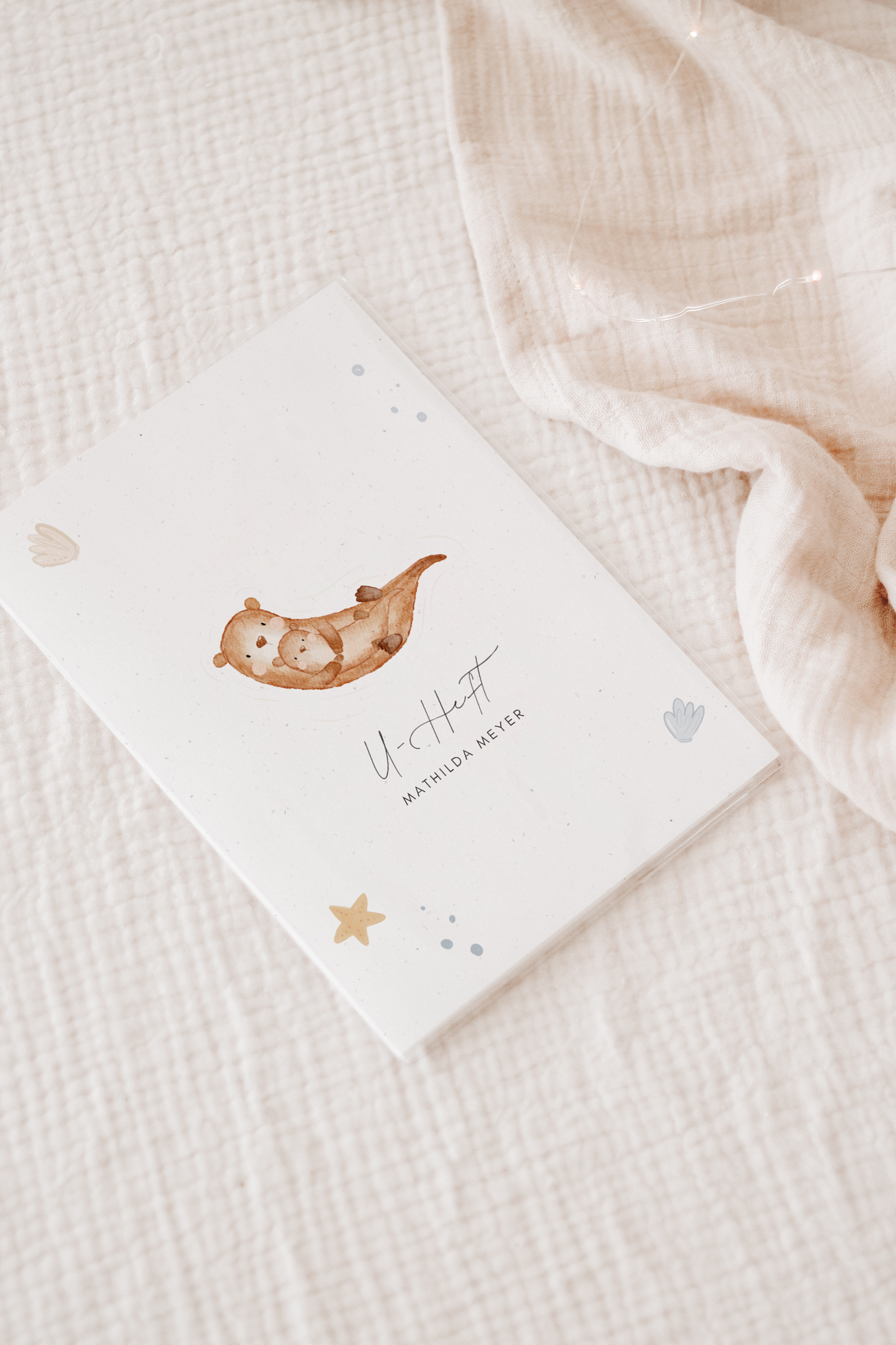 U-Heft Hülle Maus Otter