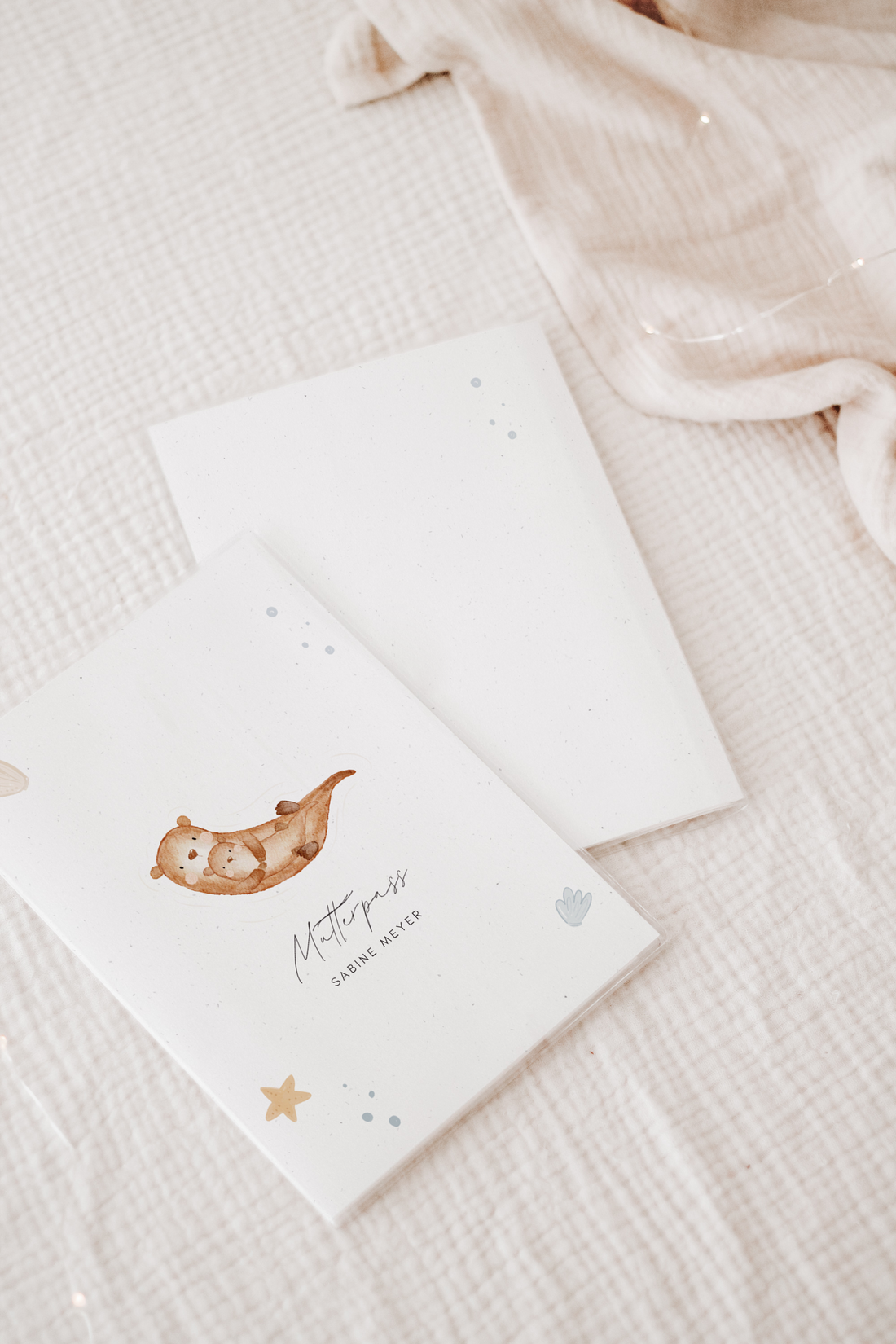 Mutterpass Hülle Otter