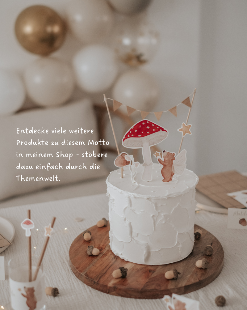 Geschenktüten Pilz und Bär