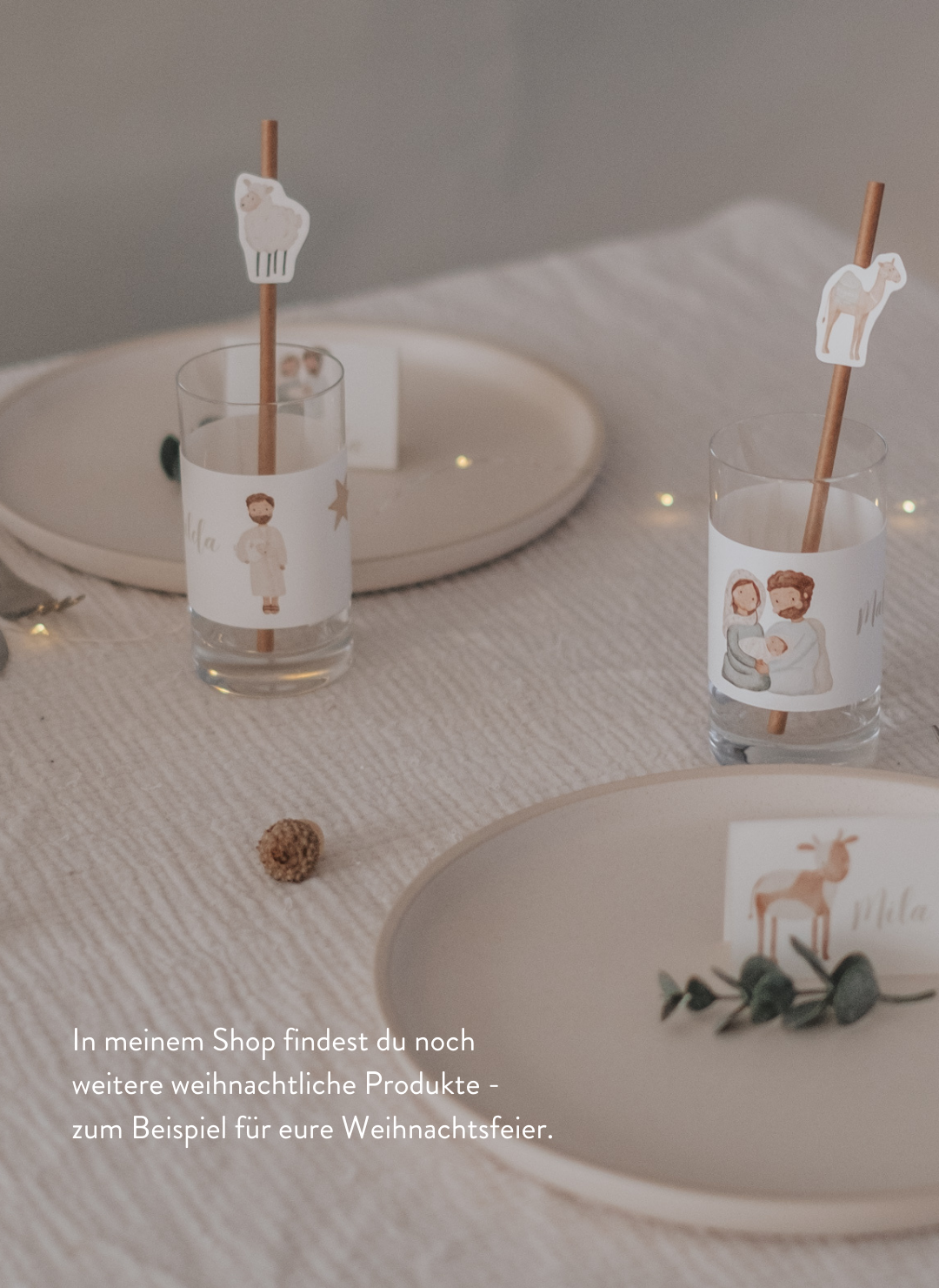 Adventskalenderzahlen Baustelle Quadratisch