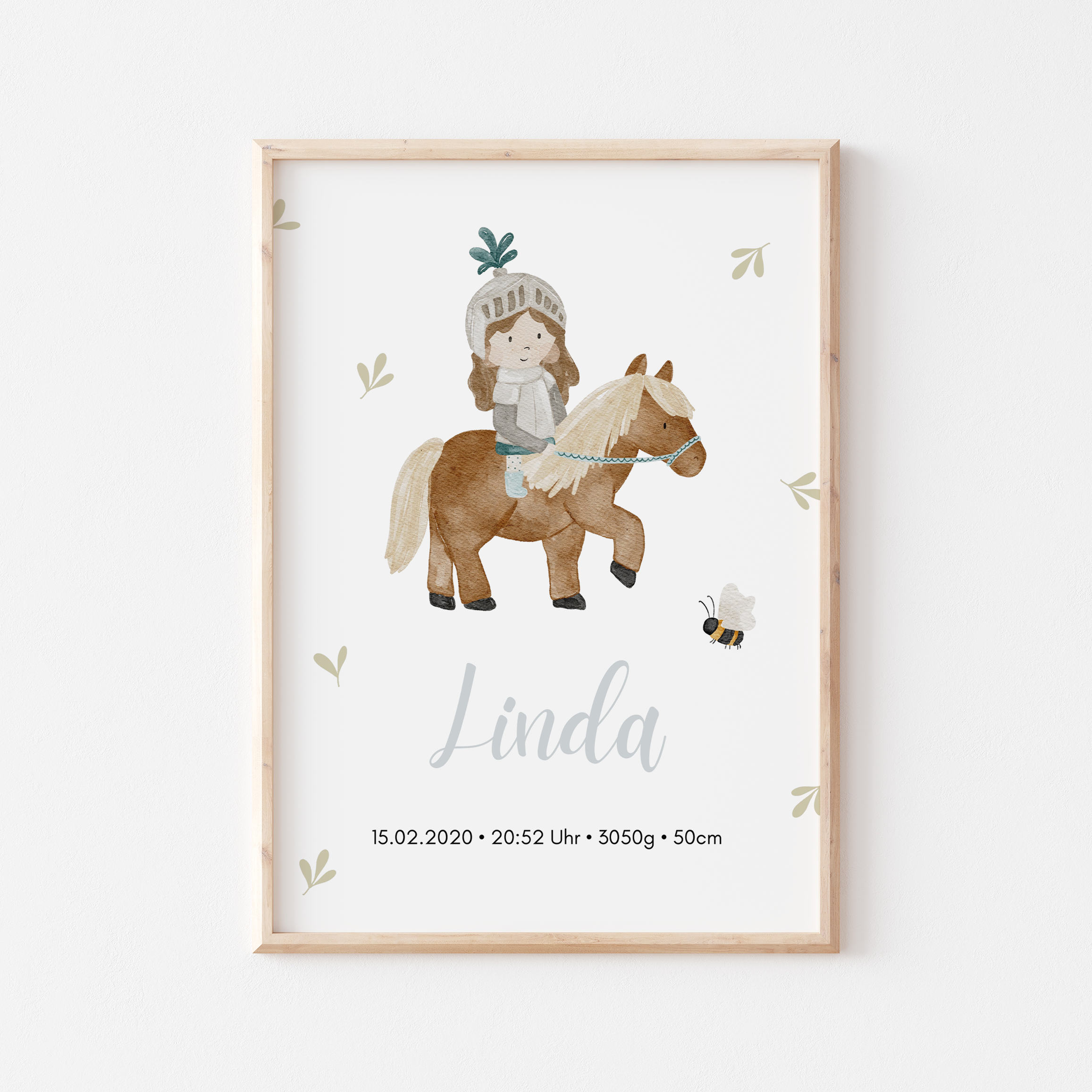 Geburtsposter Ritterin