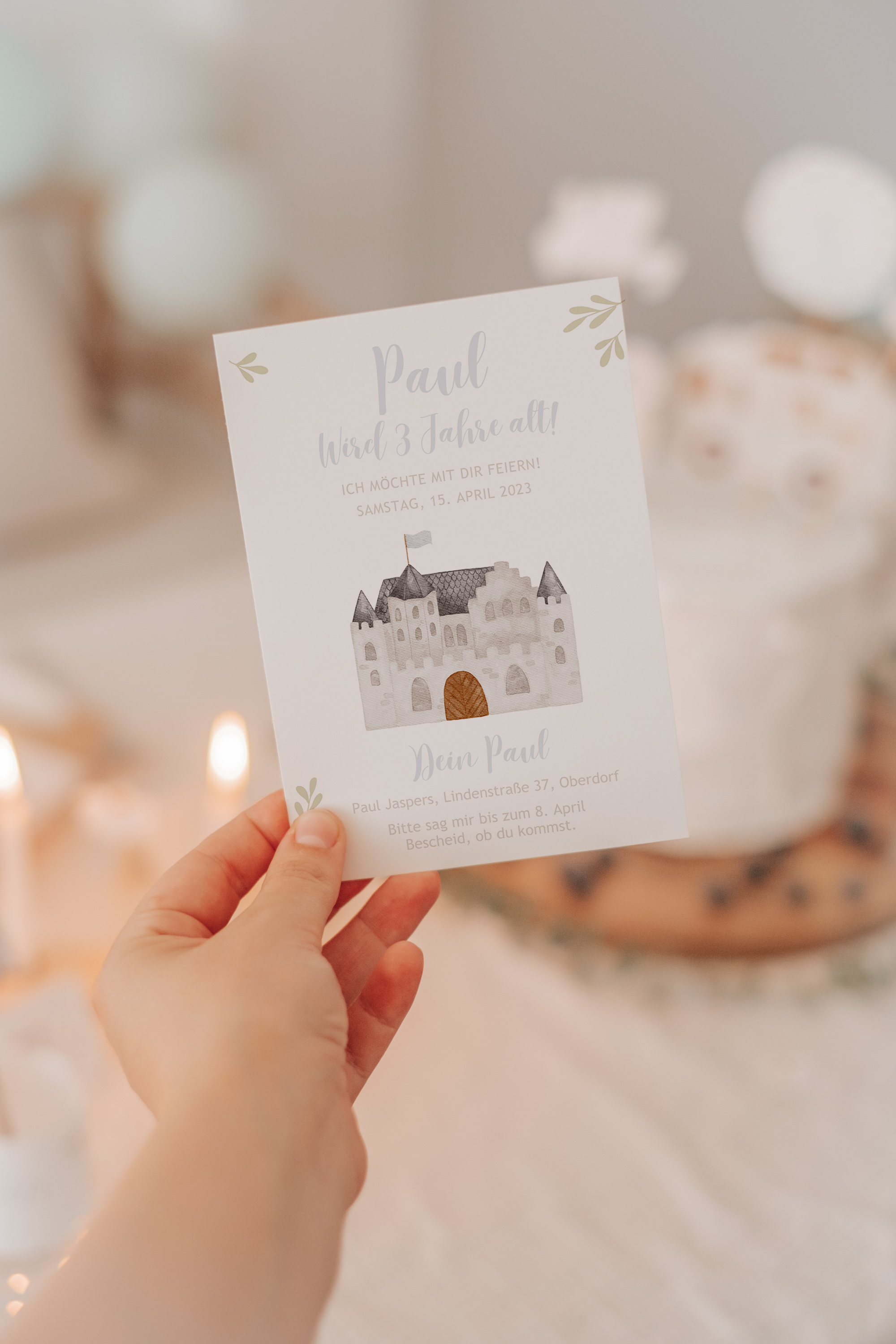 Einladung Ritter Drache