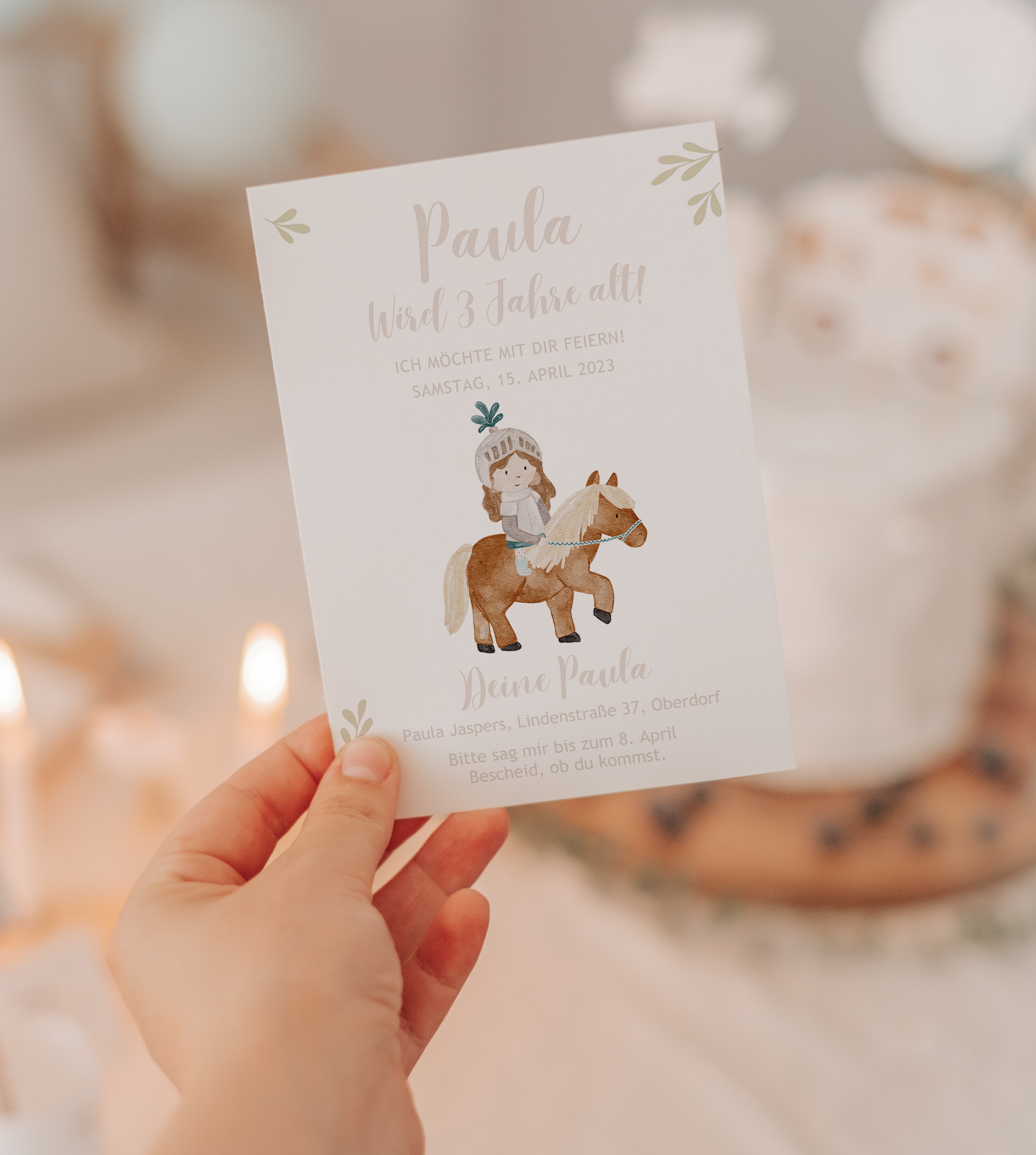 Einladung Ritterburg