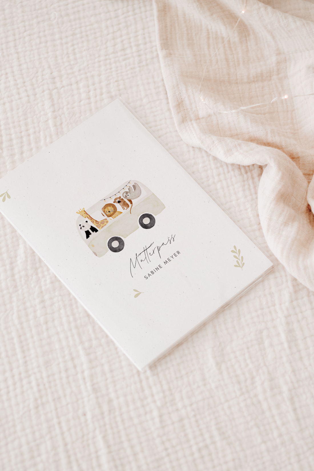 Mutterpass Hülle Safaribus