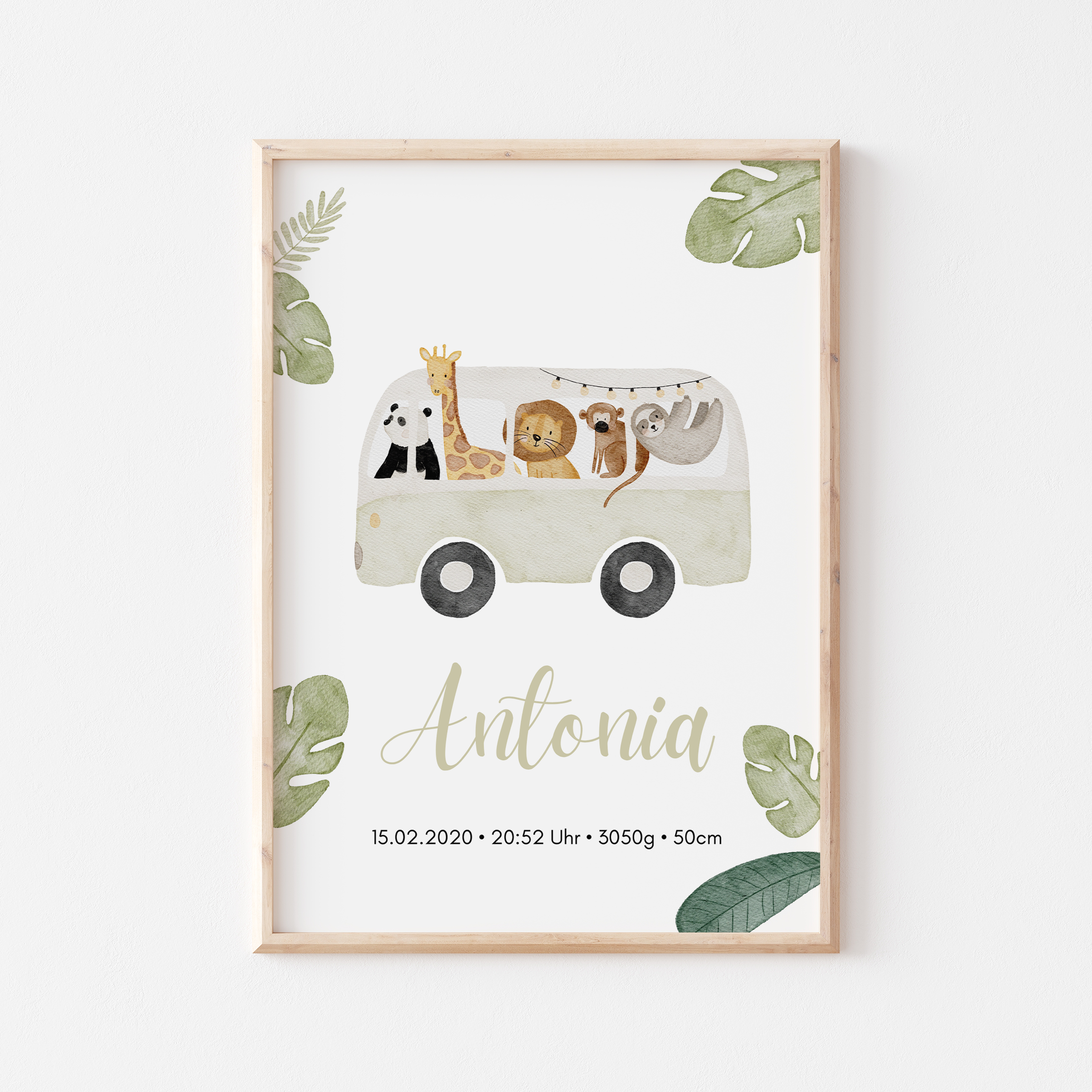 Geburtsposter Safaribus