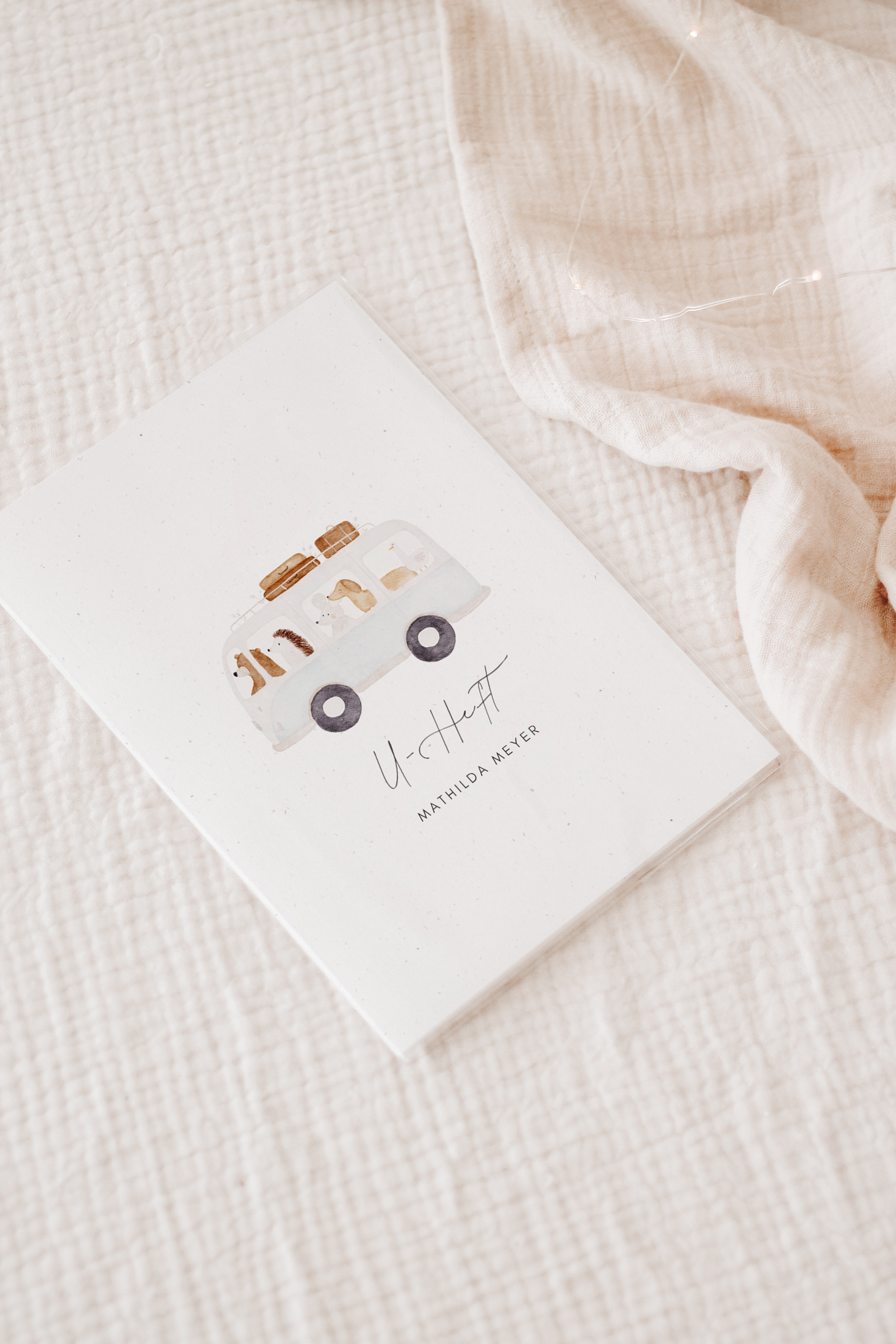 U-Heft Hülle Tierbus