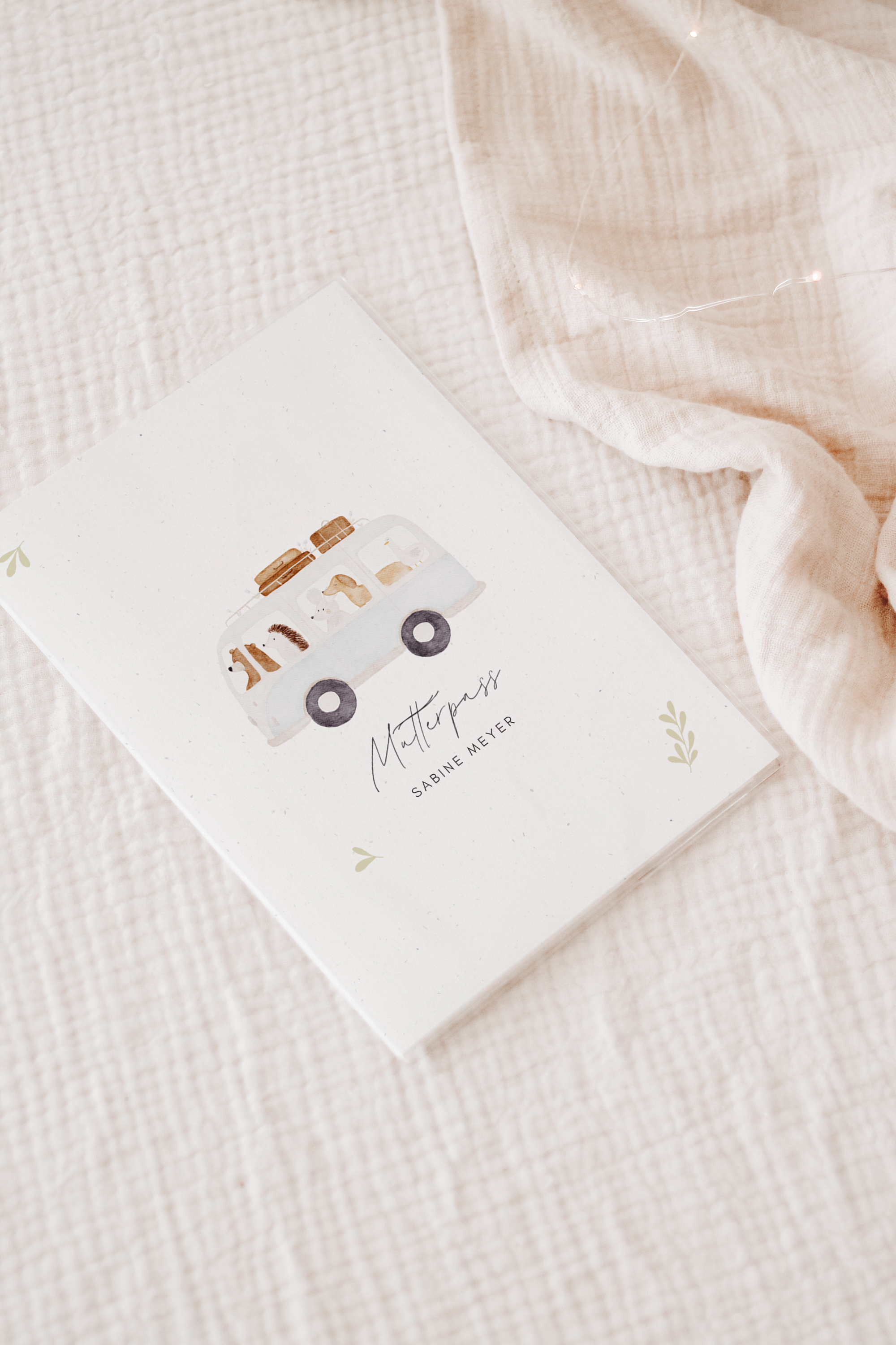 Mutterpass Hülle Tierbus