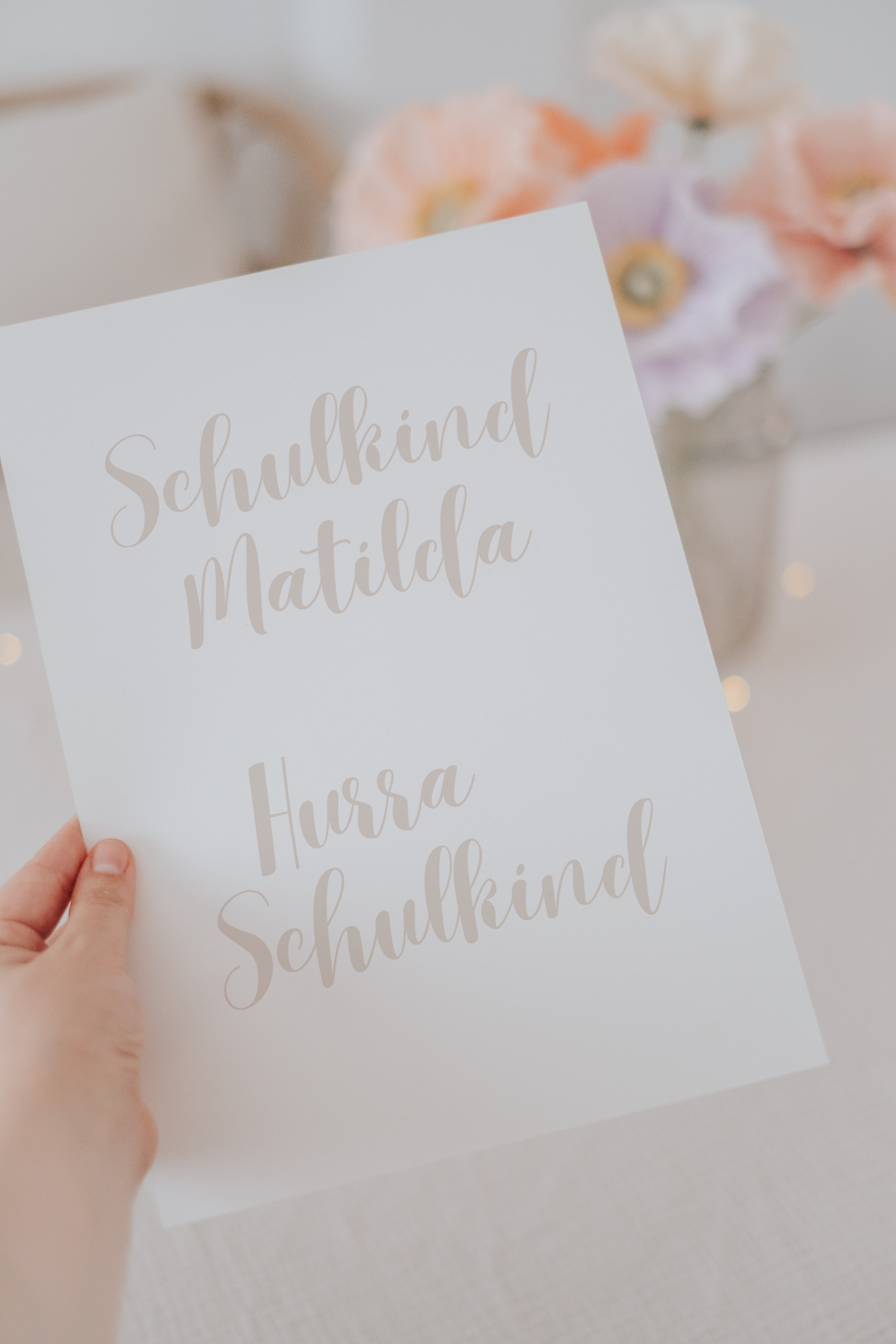Caketopper Schulkind Name Schulanfang Eichhörnchen Schulanfang Raupe