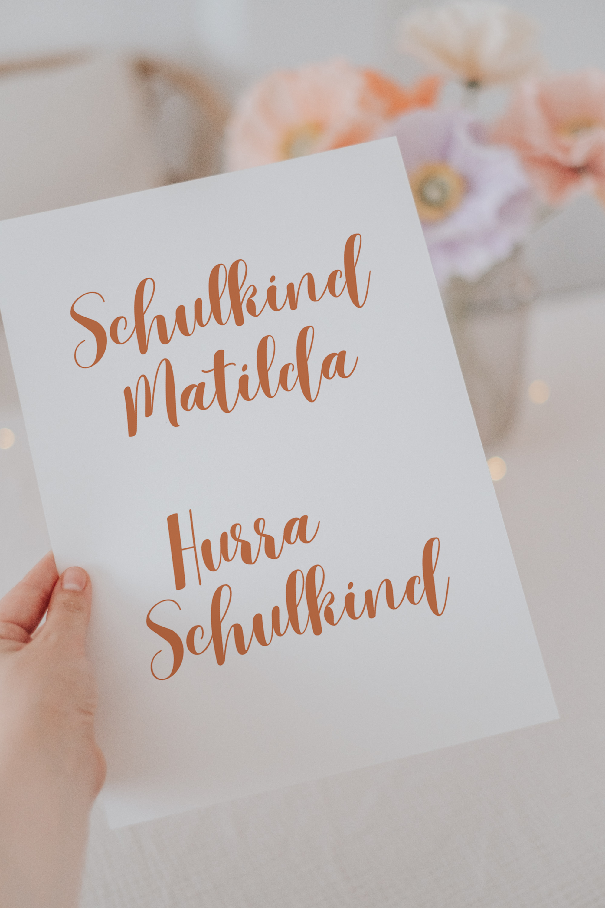 Caketopper Schulkind Name Schulanfang Eichhörnchen Schulanfang Raupe