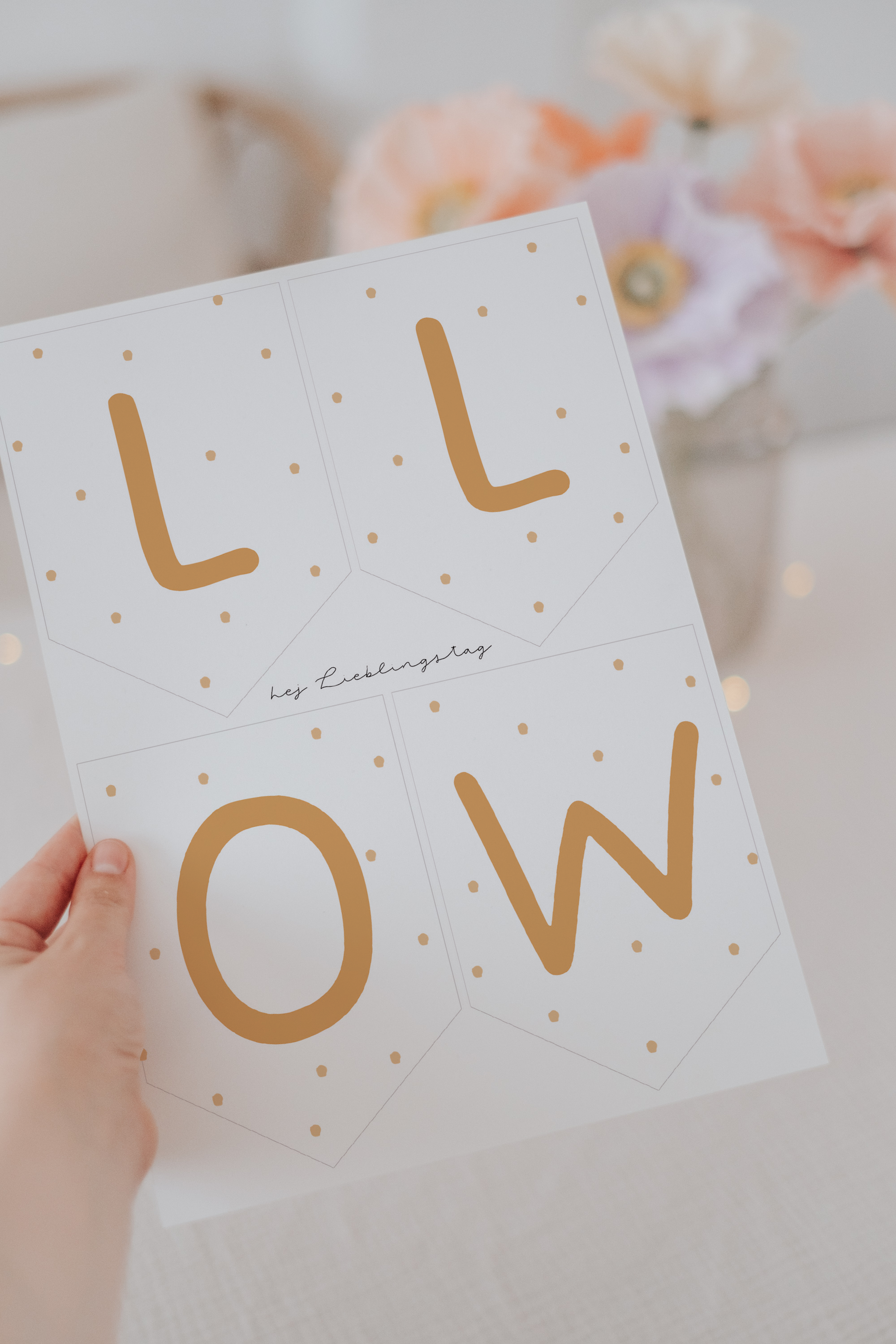 Girlande Halloween Wimpel Kürbis & Gespenst