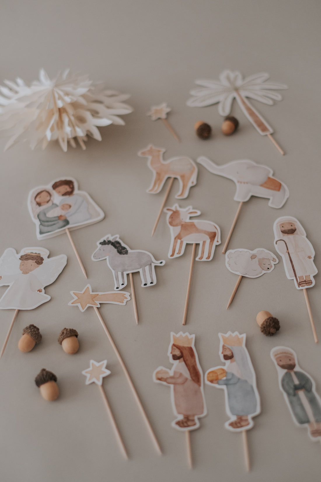 Caketopper Weihnachten Krippe