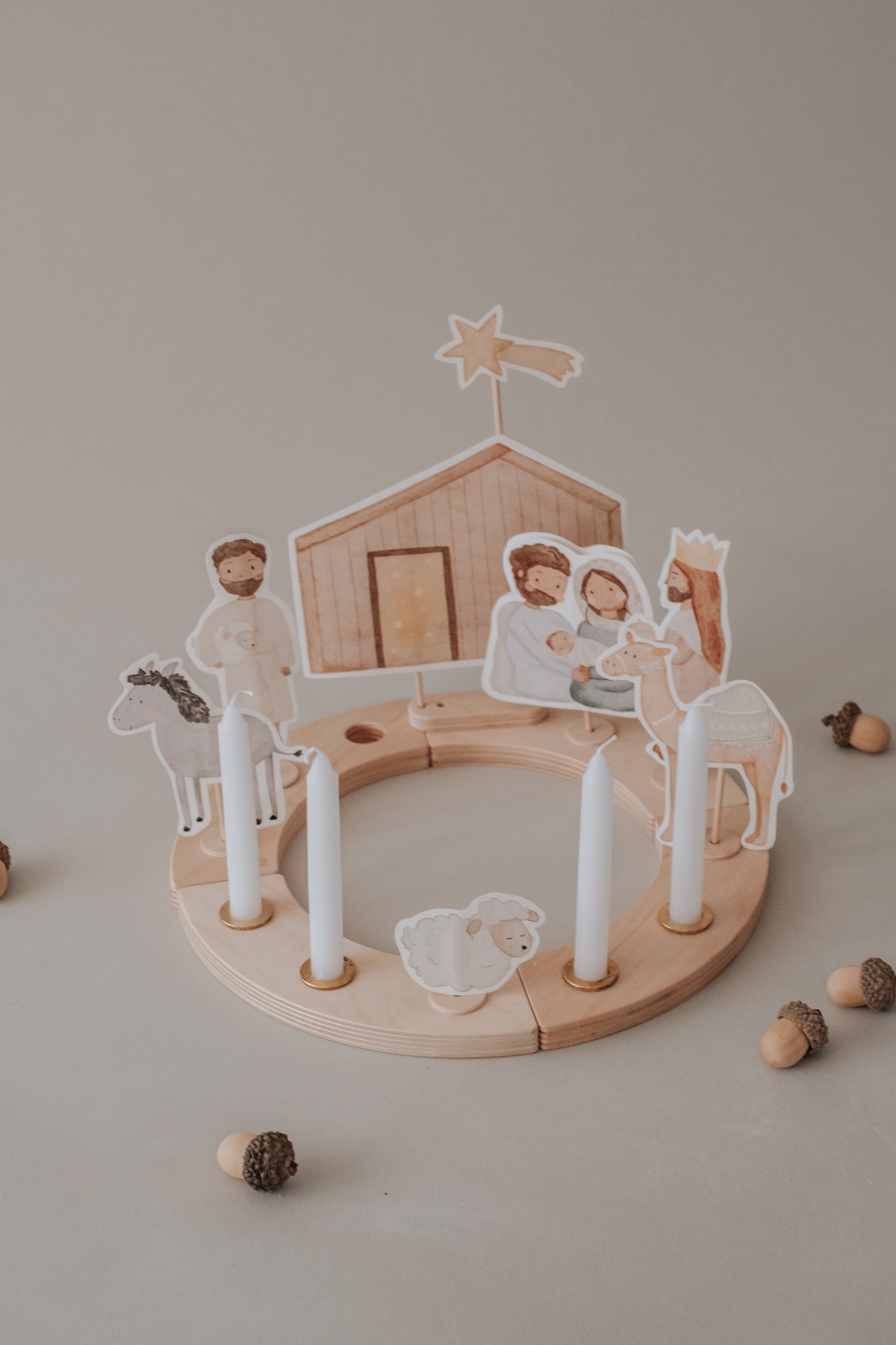 Set Weihnachten Krippe - großes Bundle