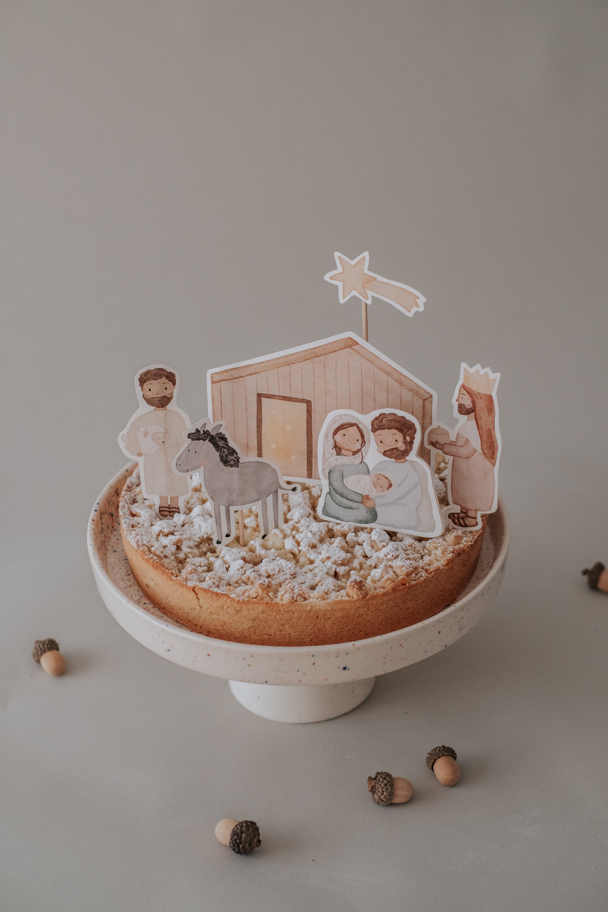 Set Weihnachten Krippe - großes Bundle
