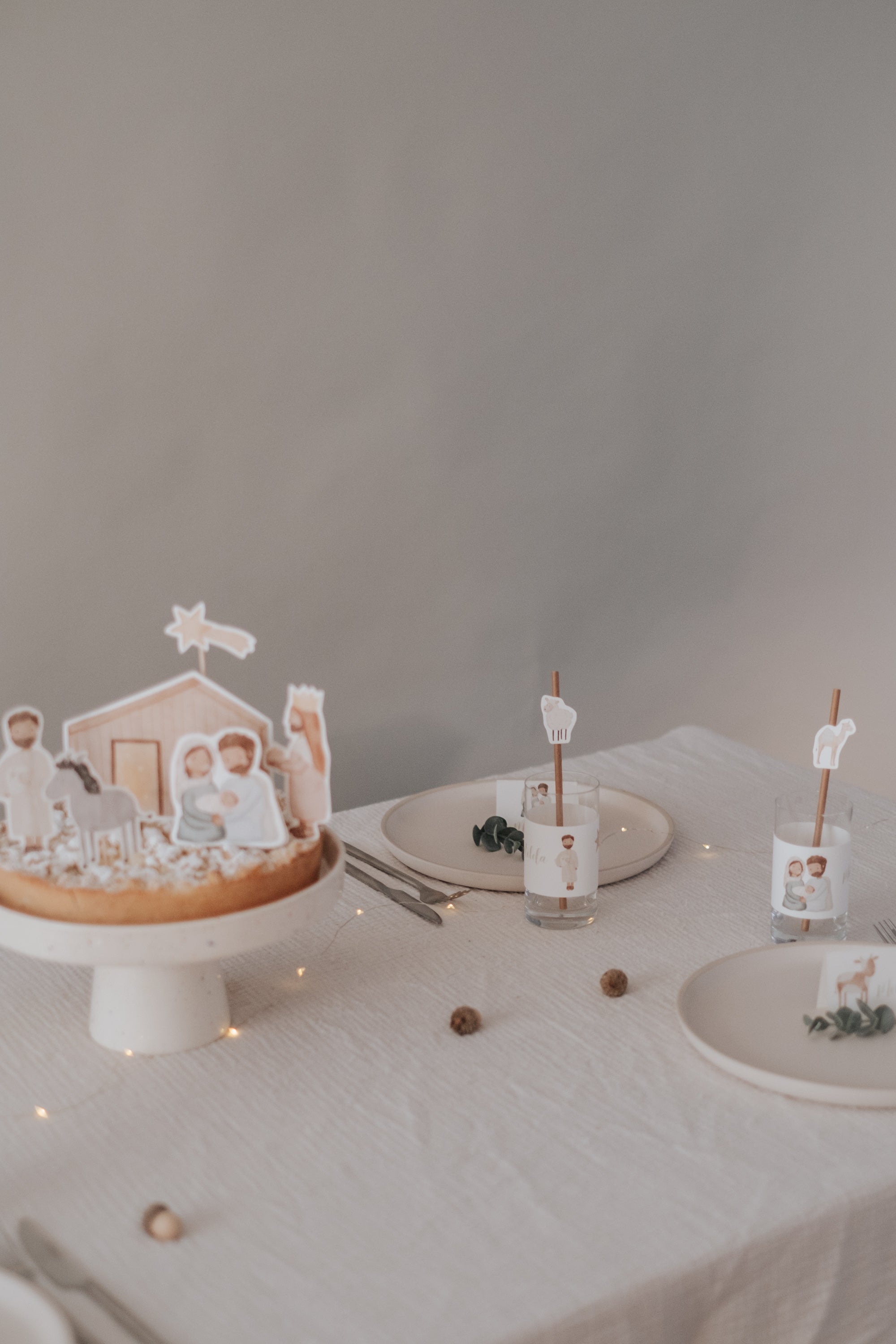Set Weihnachten Krippe - großes Bundle