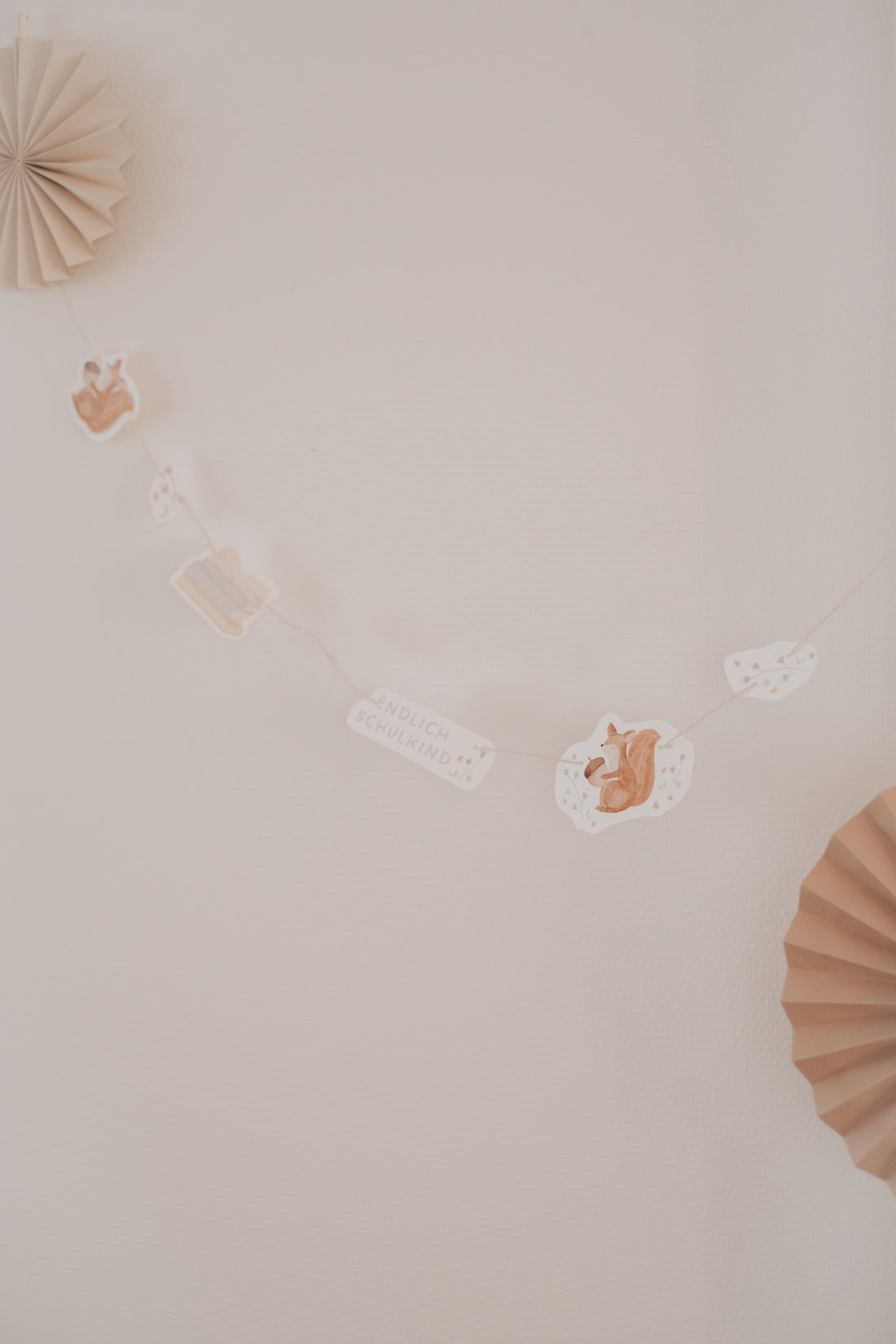 Girlande Schulanfang Eichhörnchen