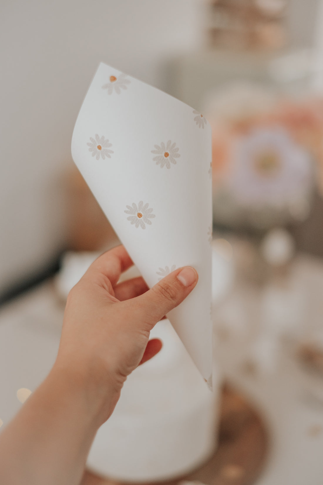 Spitztüte Gänseblümchen