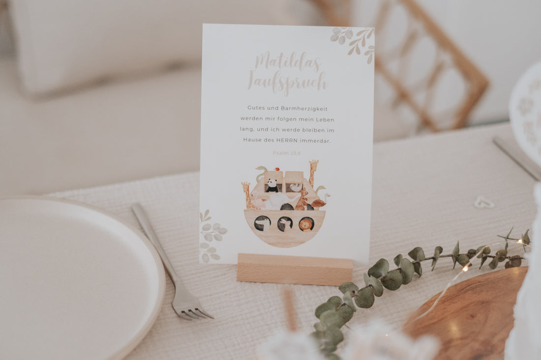 Taufspruch Taufe Arche Noah