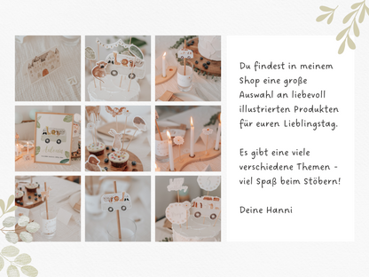 Geschenktüten Waldtiere