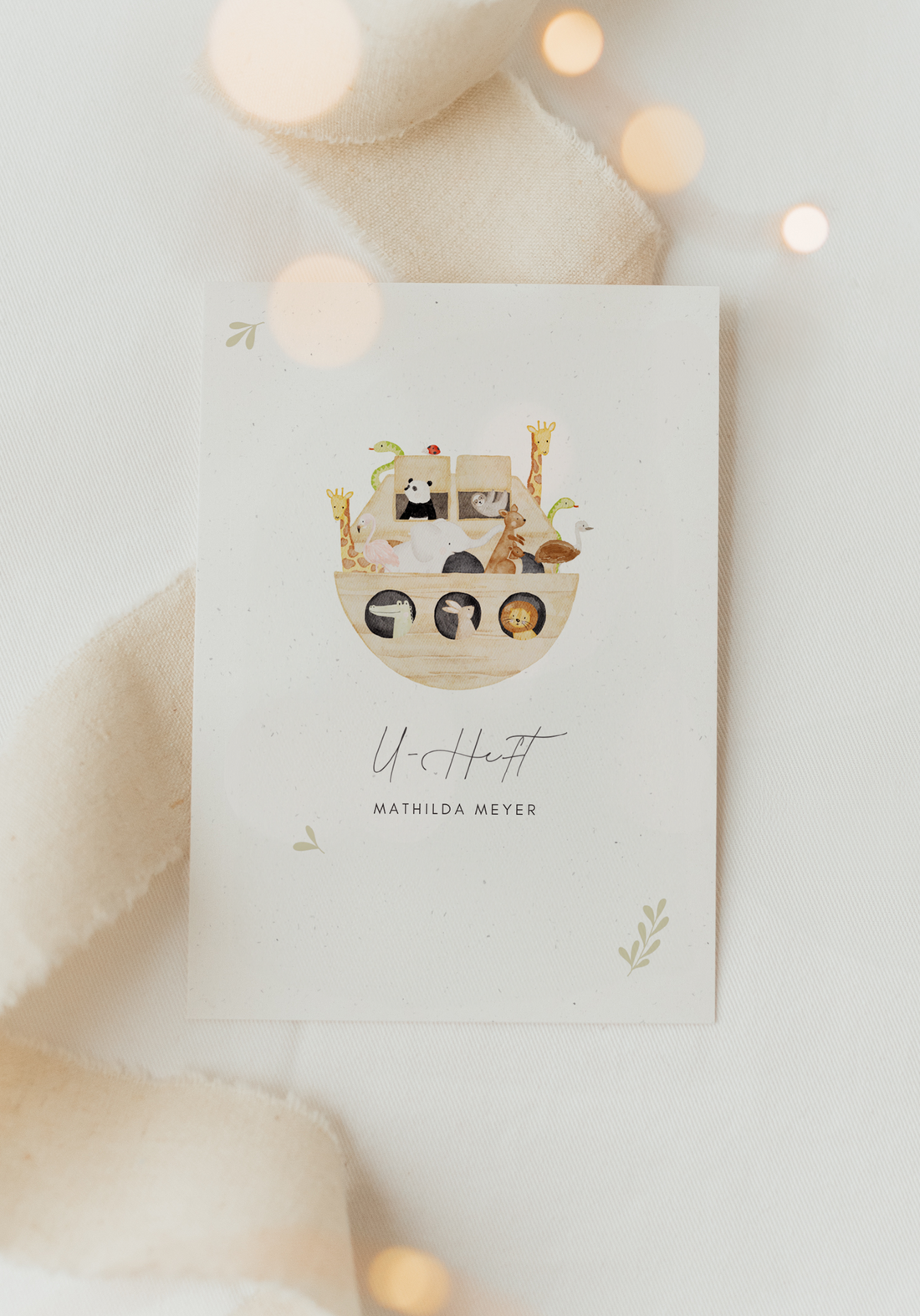 U-Heft Hülle Arche Noah