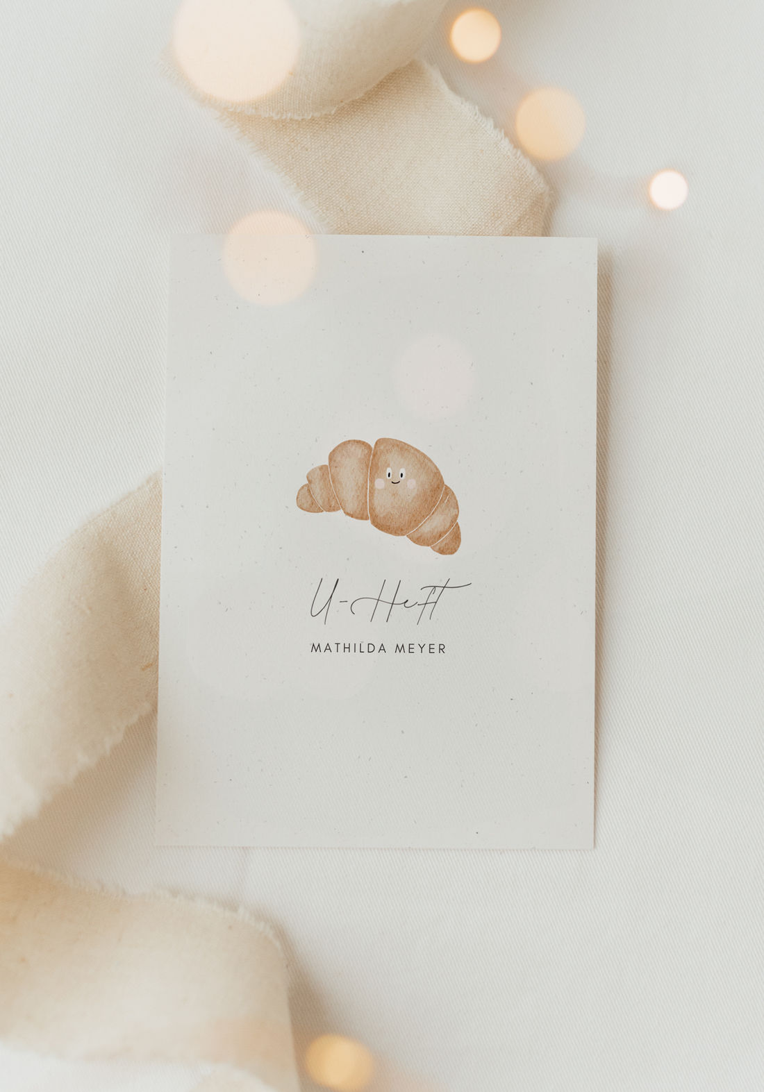 U-Heft Hülle Croissant