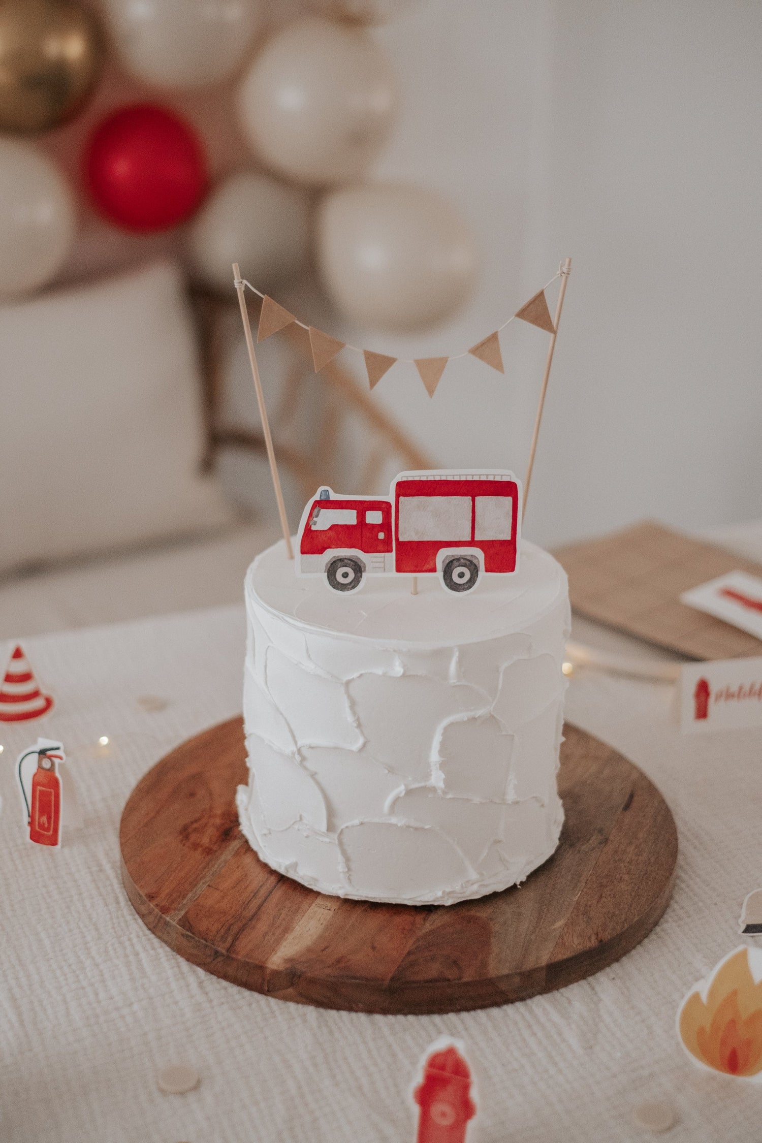 Caketopper Feuerwehr