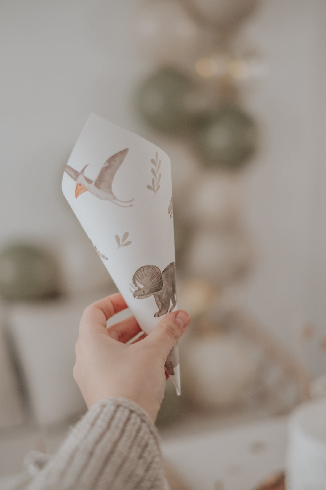 Spitztüte Dinosaurier