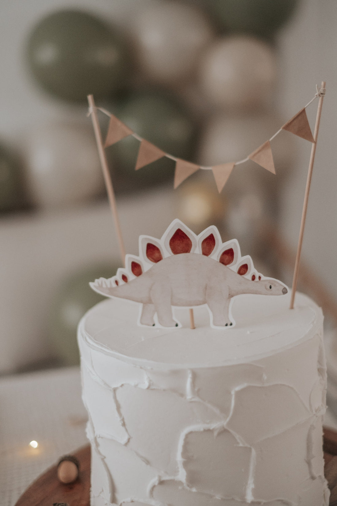 Caketopper Dinosaurier Stegosaurus